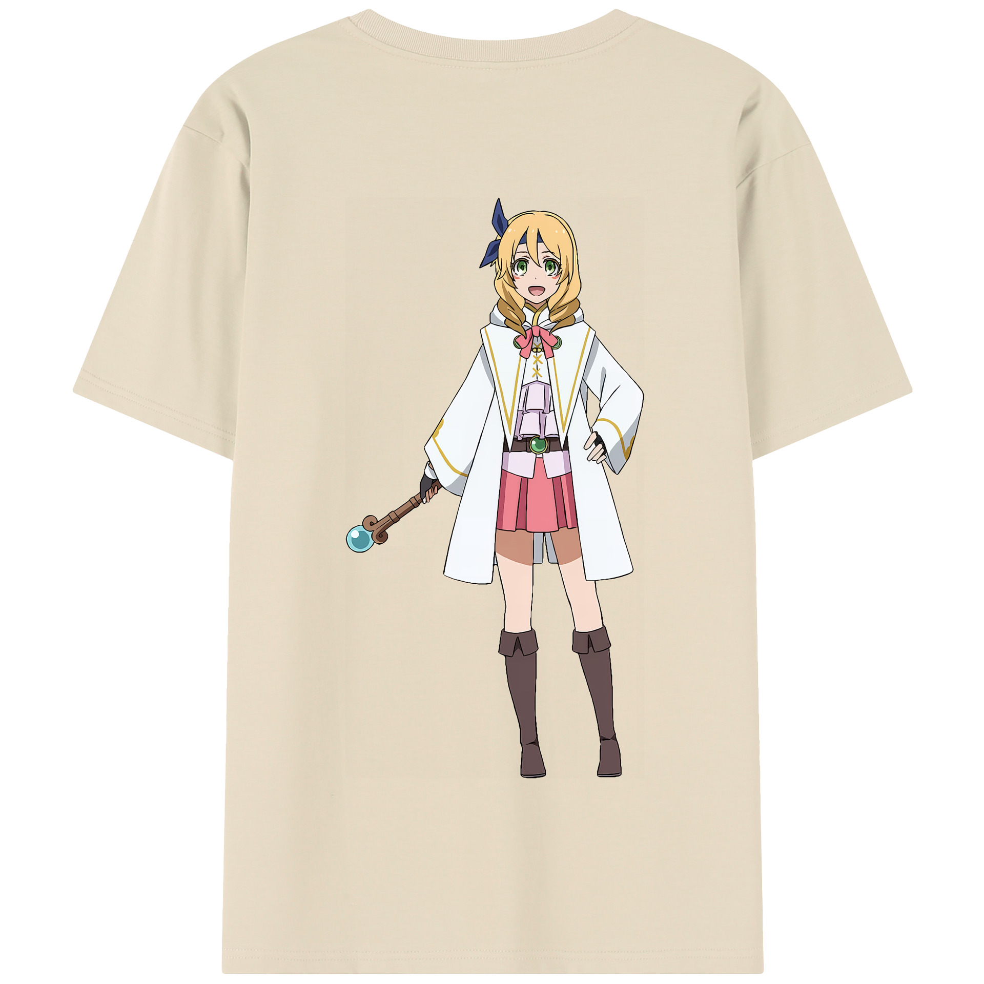 （画像用） 転スラ Regarding Reincarnated to Slime 綿100％半袖Tシャツ（背面プリント）