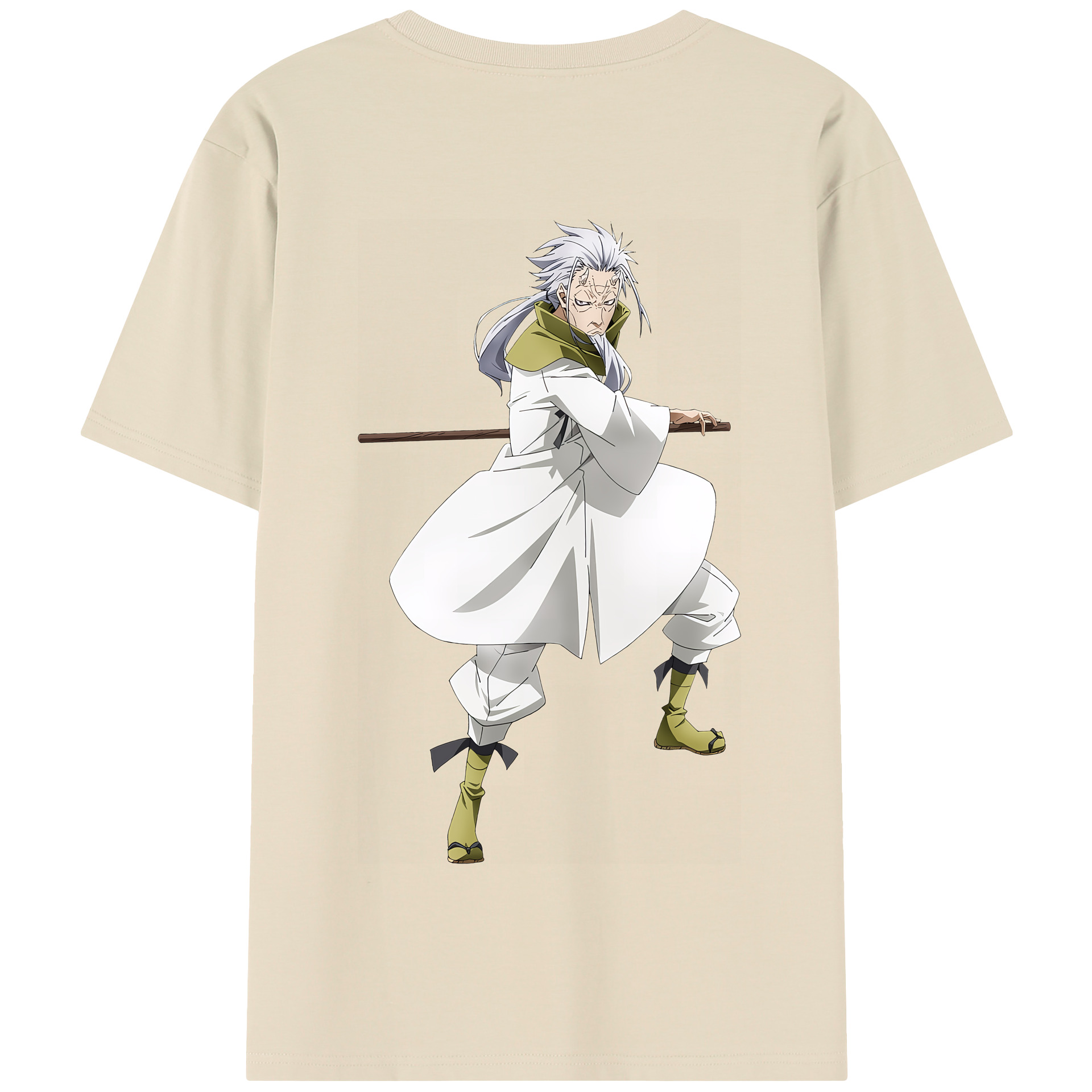 （画像用） 転スラ Regarding Reincarnated to Slime 綿100％半袖Tシャツ（背面プリント）