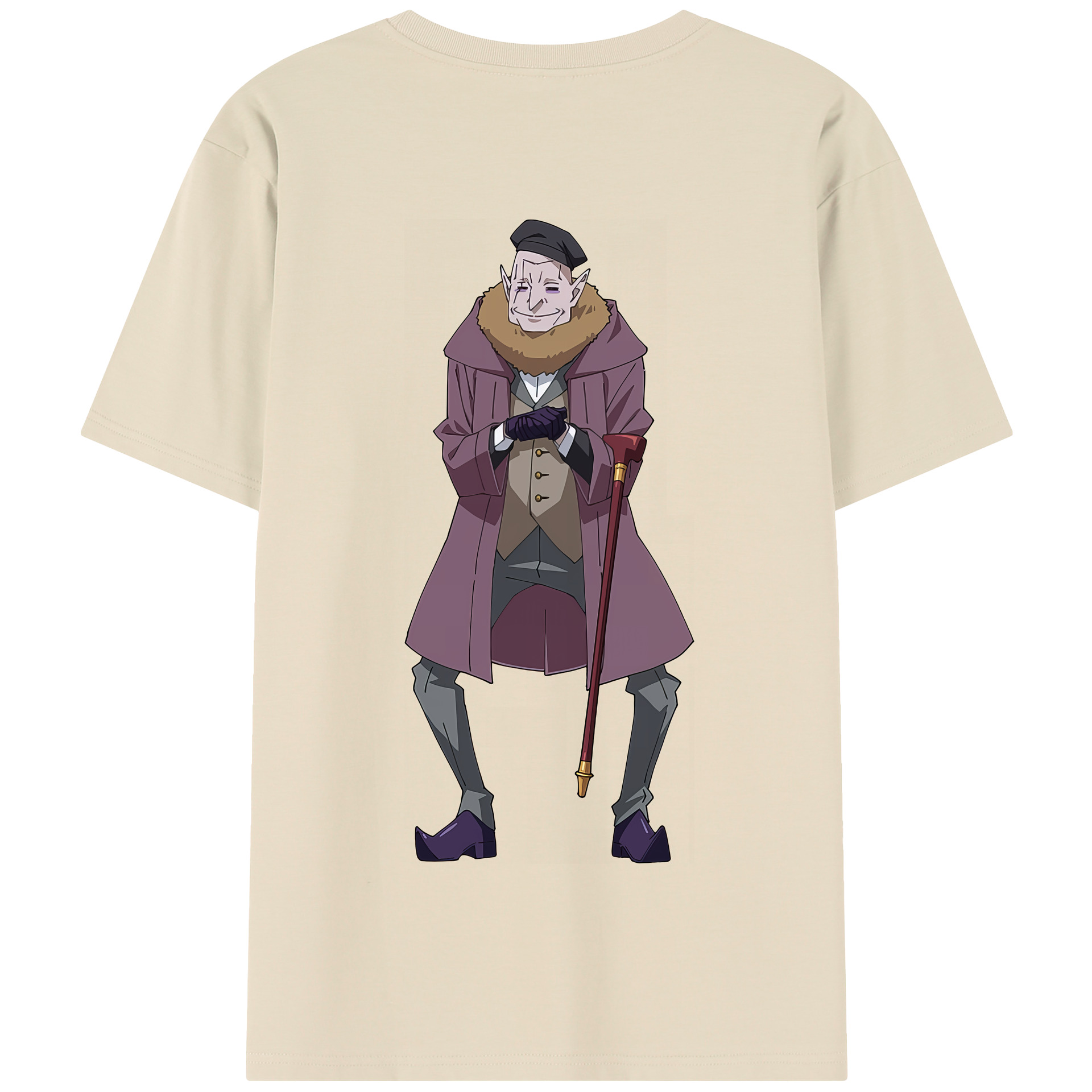 （画像用） 転スラ Regarding Reincarnated to Slime 綿100％半袖Tシャツ（背面プリント）