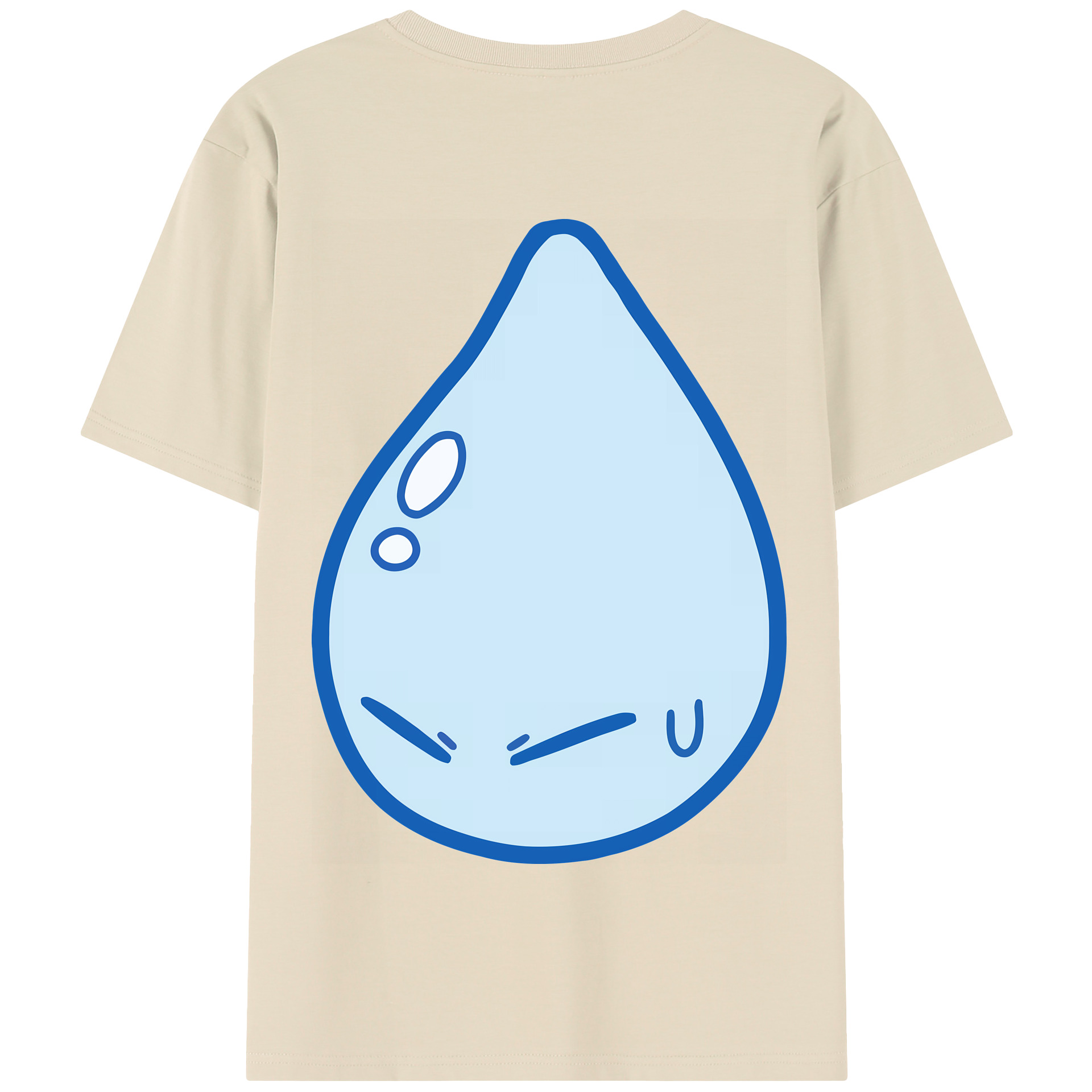（画像用） 転スラ Regarding Reincarnated to Slime 綿100％半袖Tシャツ（背面プリント）