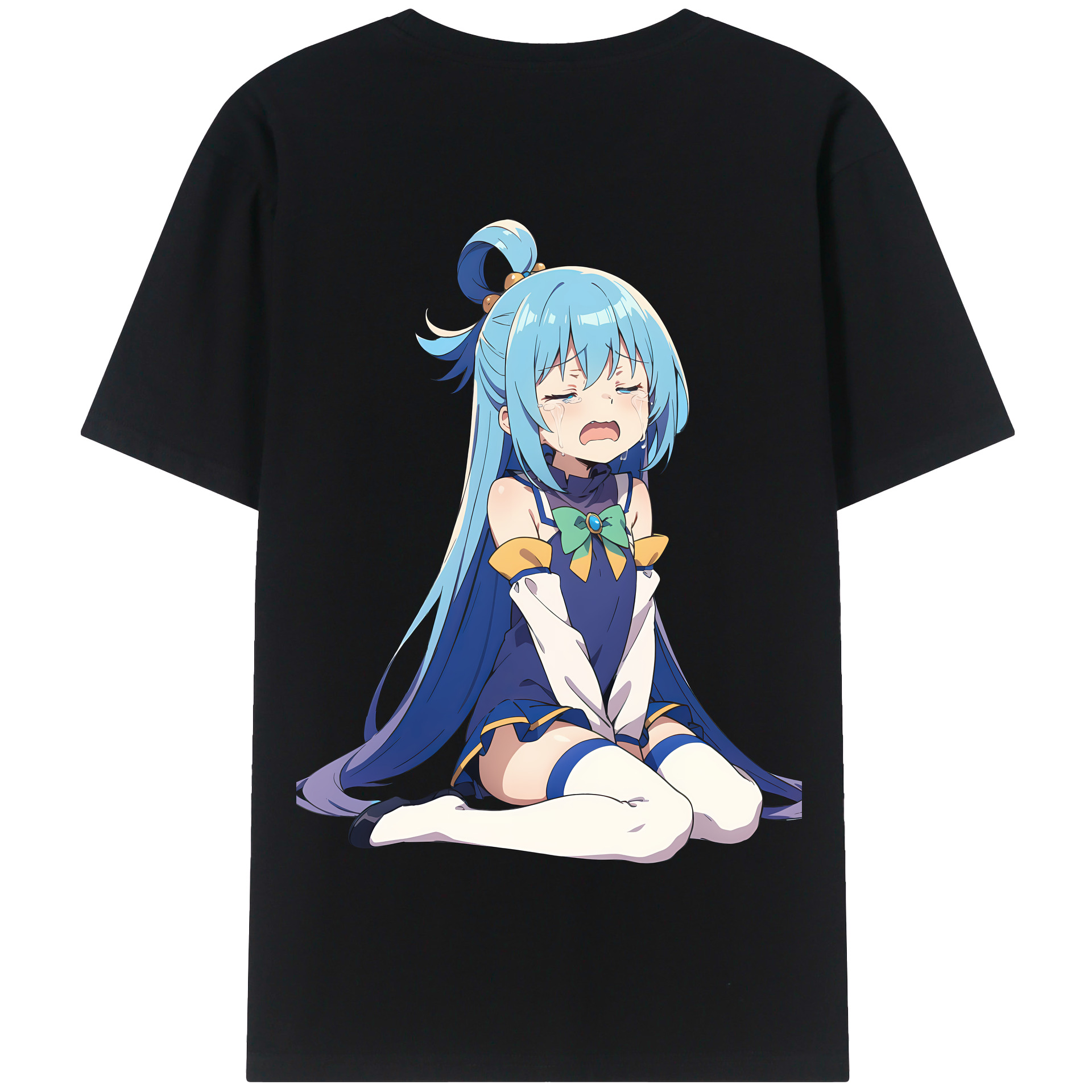 （画像用） 転スラ Regarding Reincarnated to Slime 綿100％半袖Tシャツ（背面プリント）