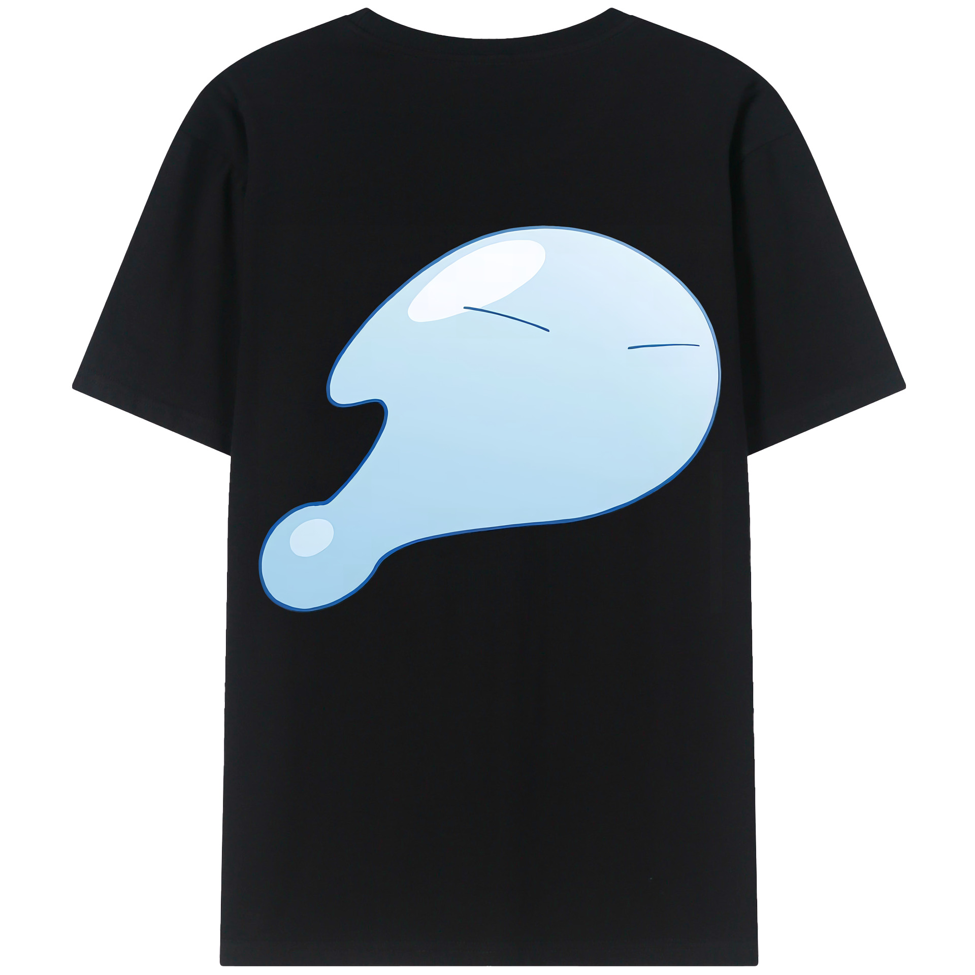 （画像用） 転スラ Regarding Reincarnated to Slime 綿100％半袖Tシャツ（背面プリント）