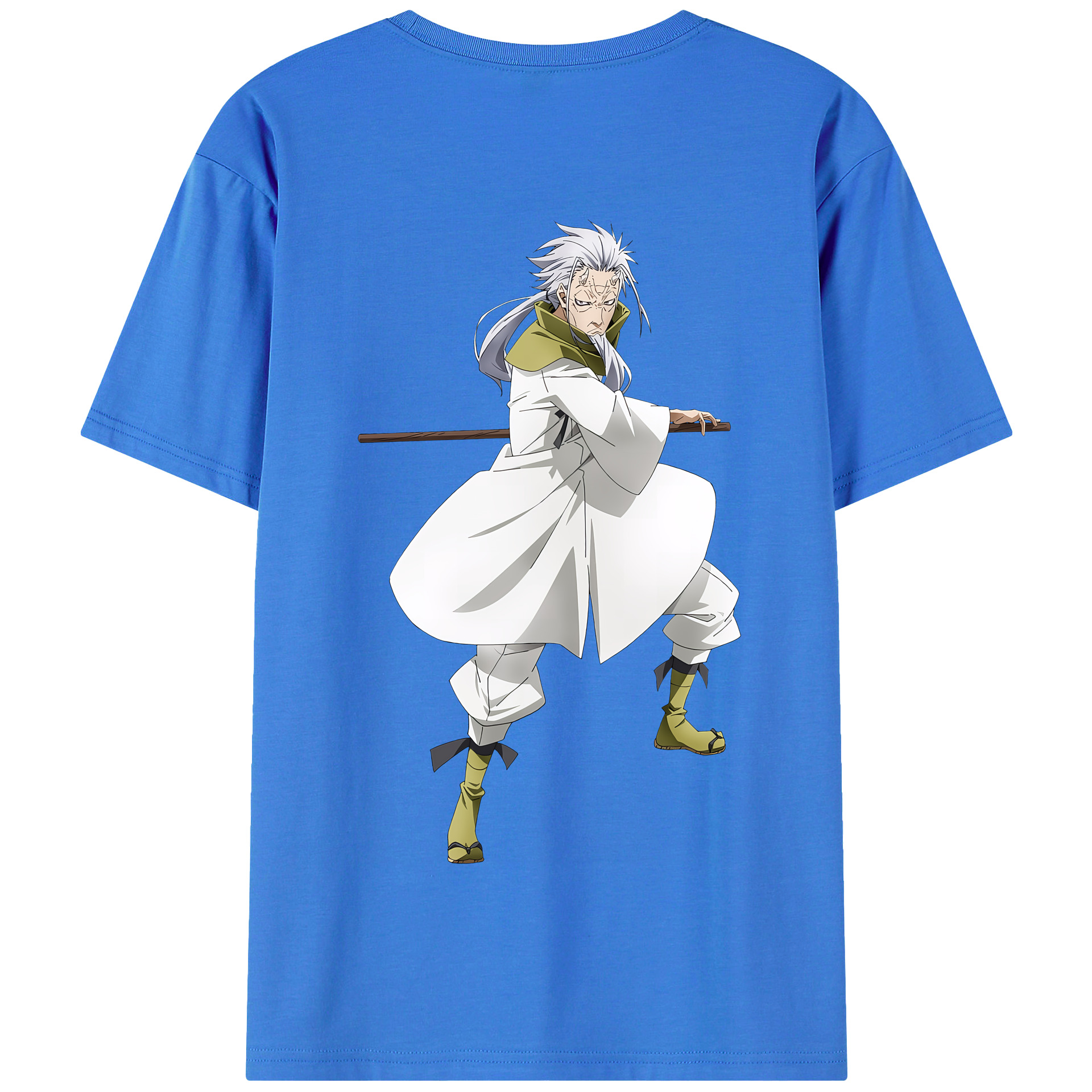 （画像用） 転スラ Regarding Reincarnated to Slime 綿100％半袖Tシャツ（背面プリント）