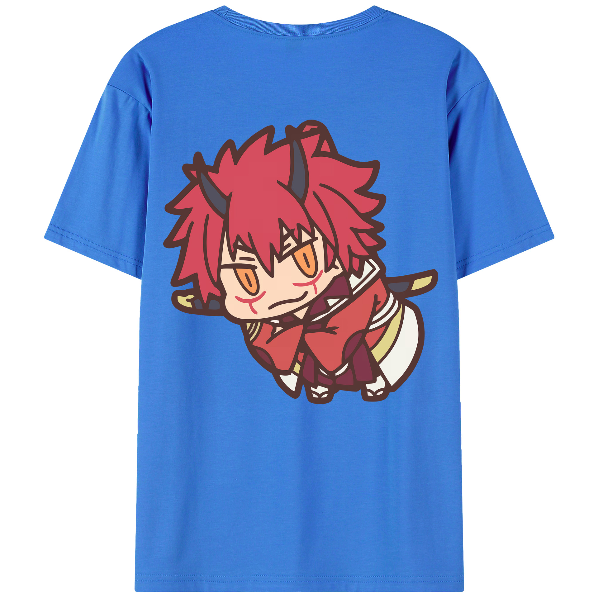 （画像用） 転スラ Regarding Reincarnated to Slime 綿100％半袖Tシャツ（背面プリント）