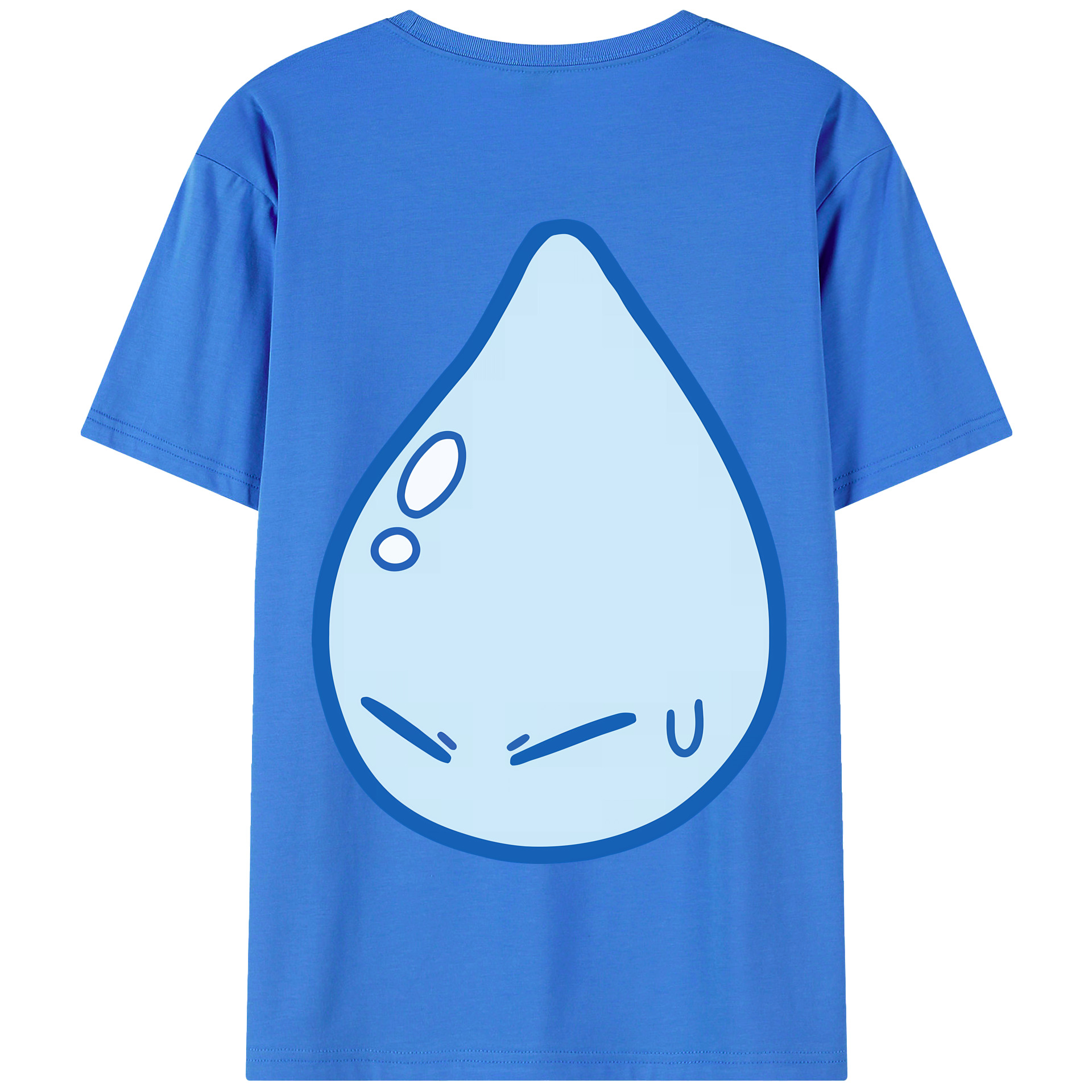 （画像用） 転スラ Regarding Reincarnated to Slime 綿100％半袖Tシャツ（背面プリント）