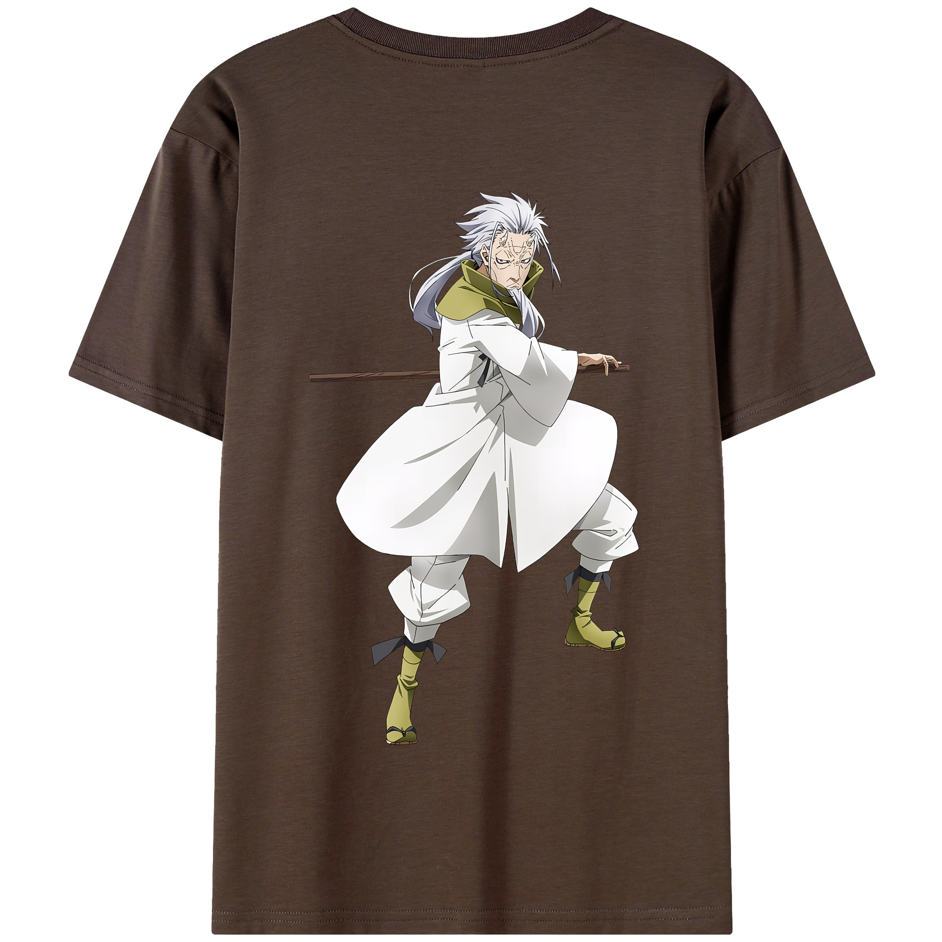 （画像用） 転スラ Regarding Reincarnated to Slime 綿100％半袖Tシャツ（背面プリント）