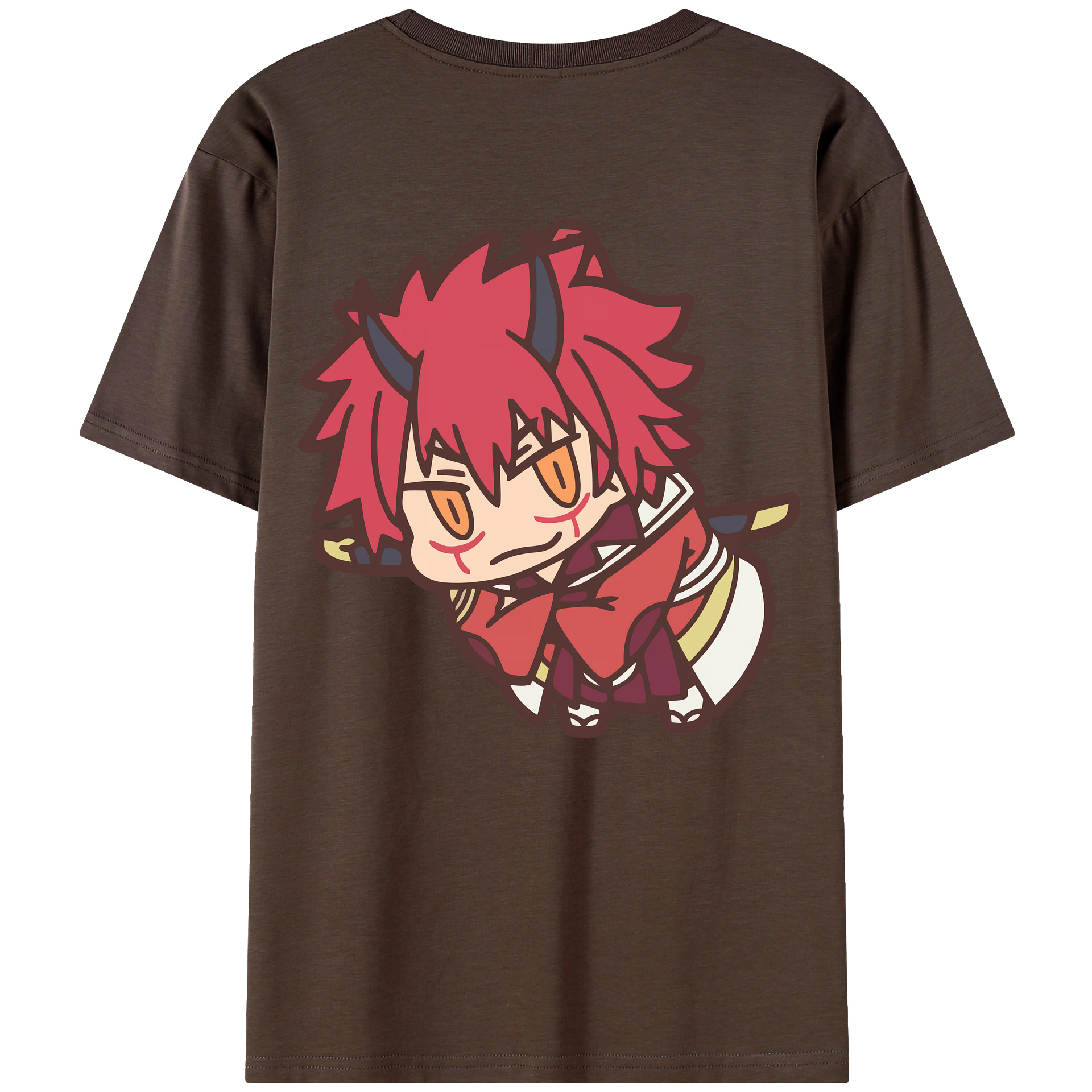 （画像用） 転スラ Regarding Reincarnated to Slime 綿100％半袖Tシャツ（背面プリント）