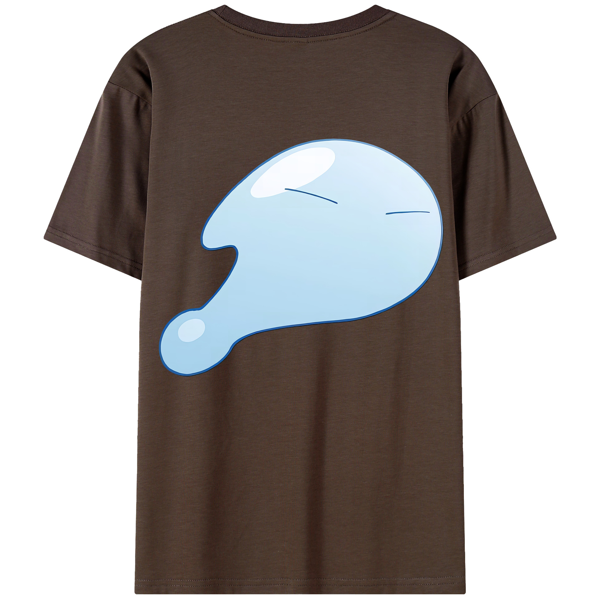 （画像用） 転スラ Regarding Reincarnated to Slime 綿100％半袖Tシャツ（背面プリント）
