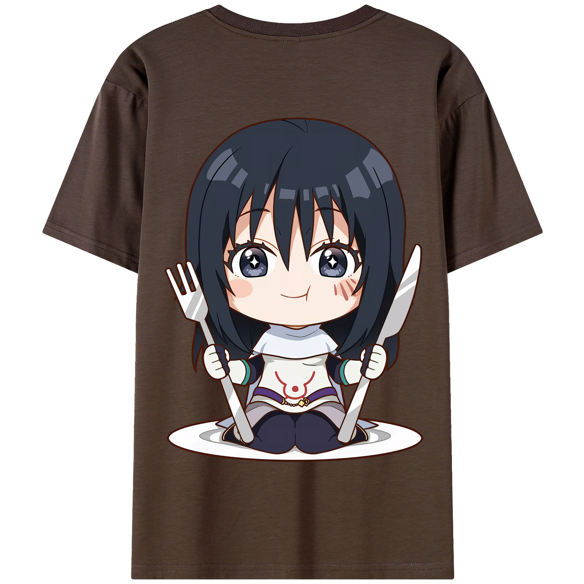 （画像用） 転スラ Regarding Reincarnated to Slime 綿100％半袖Tシャツ（背面プリント）