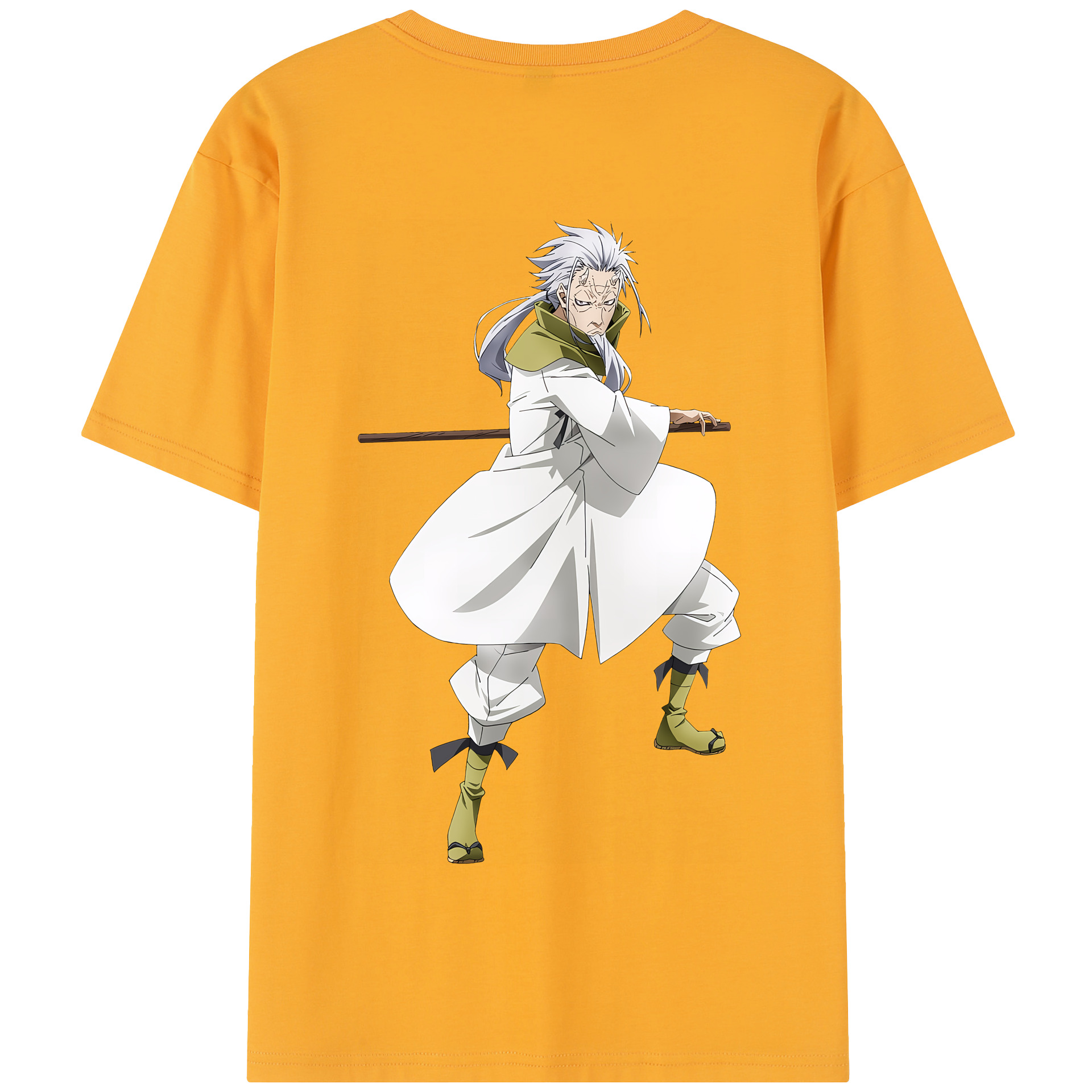 （画像用） 転スラ Regarding Reincarnated to Slime 綿100％半袖Tシャツ（背面プリント）