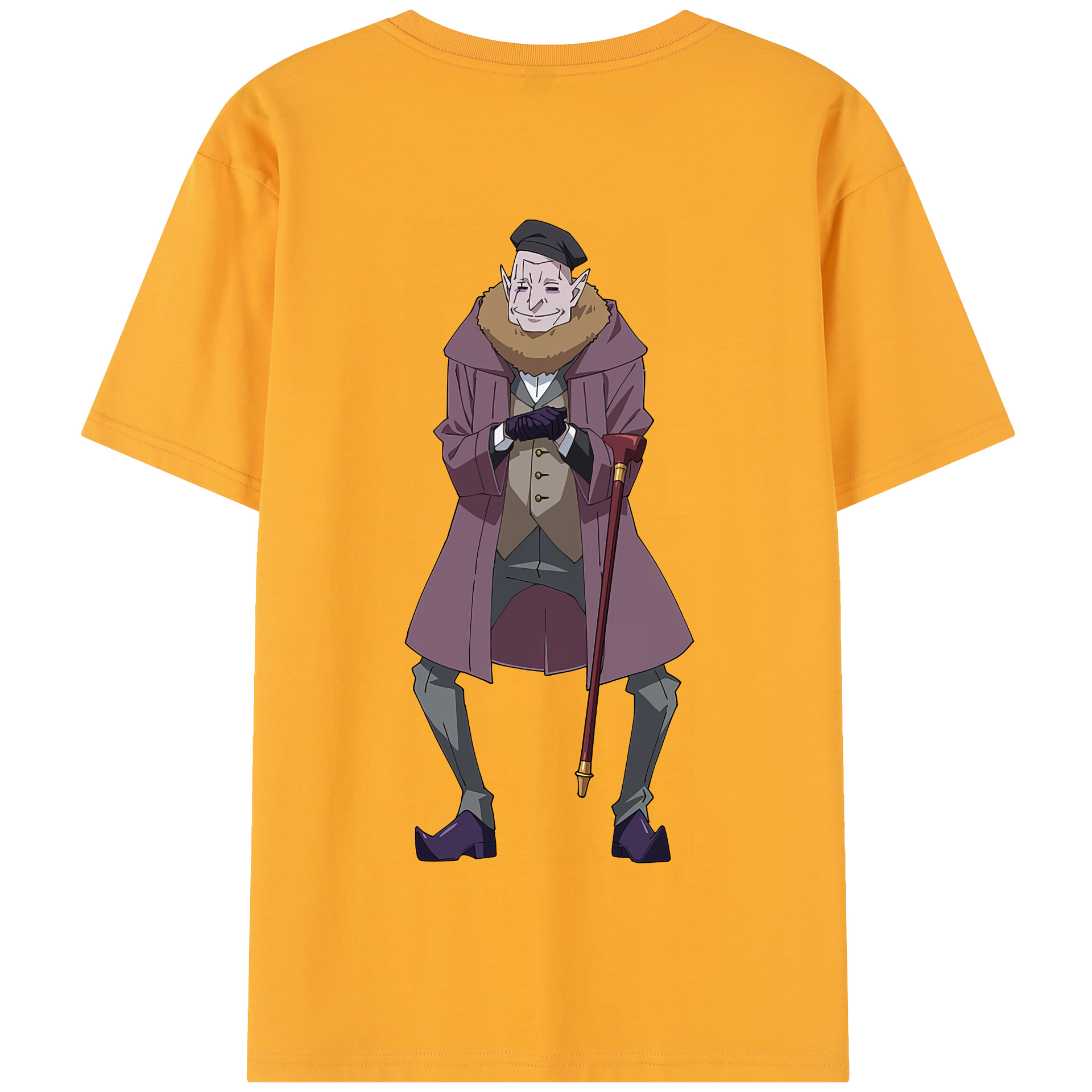 （画像用） 転スラ Regarding Reincarnated to Slime 綿100％半袖Tシャツ（背面プリント）