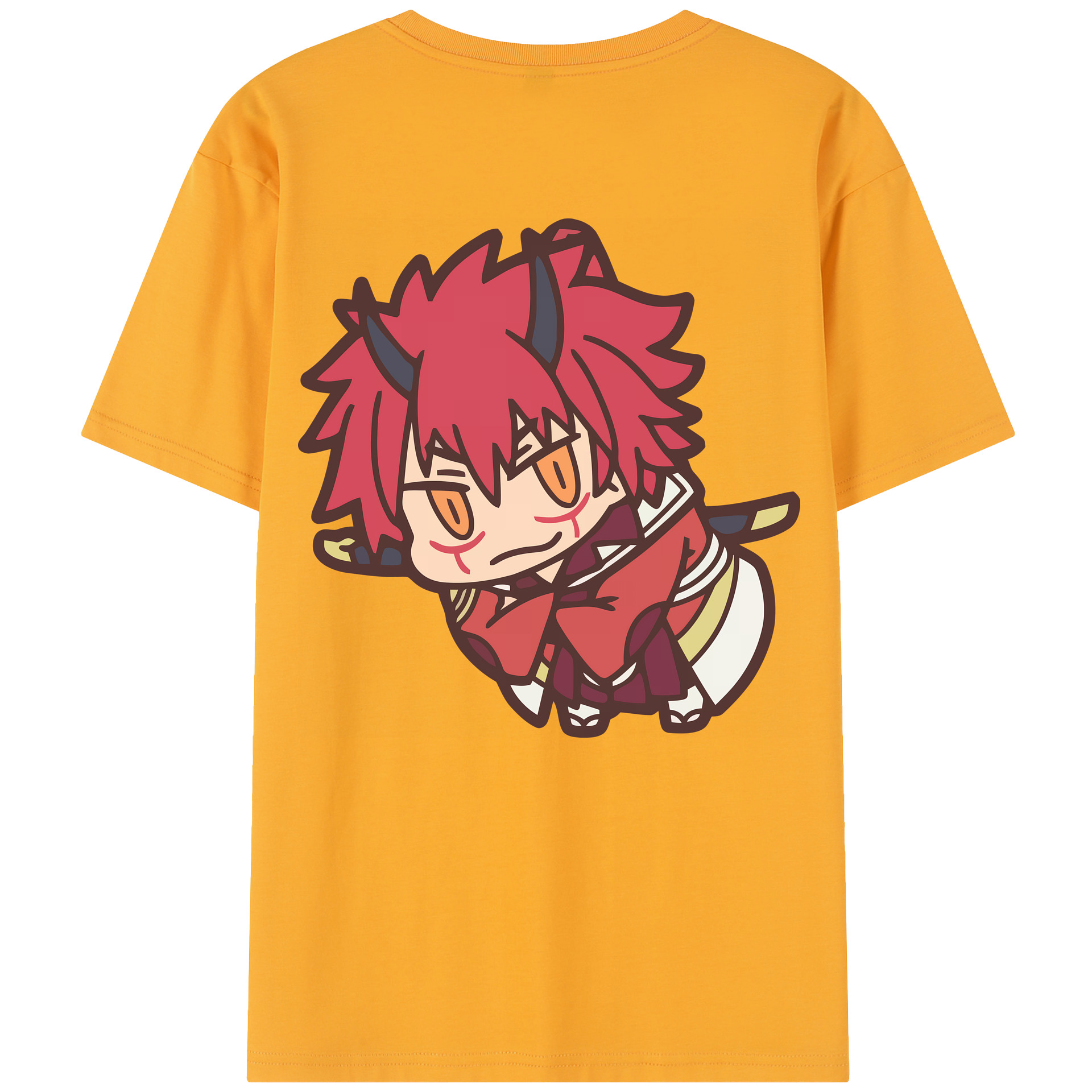 （画像用） 転スラ Regarding Reincarnated to Slime 綿100％半袖Tシャツ（背面プリント）