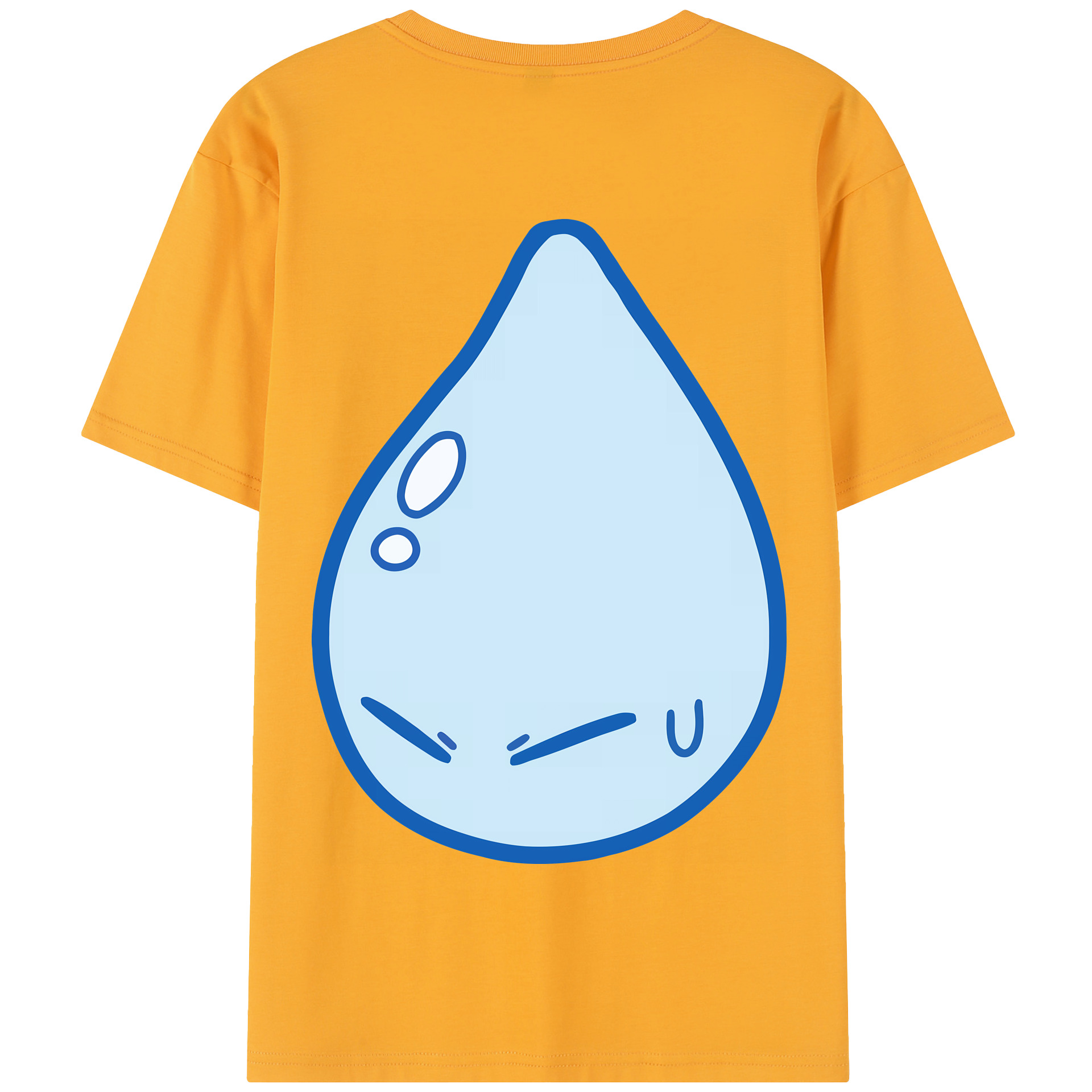（画像用） 転スラ Regarding Reincarnated to Slime 綿100％半袖Tシャツ（背面プリント）