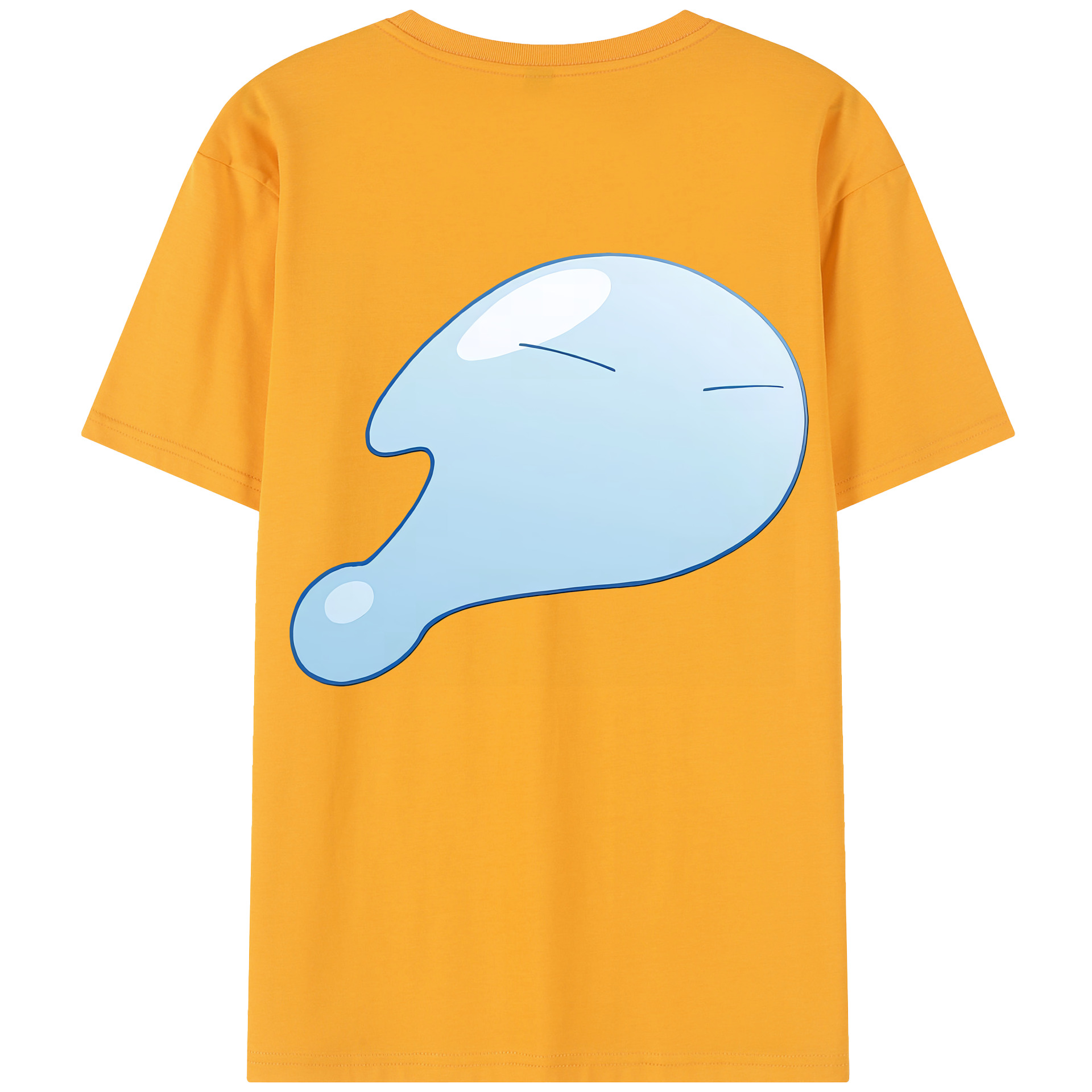 （画像用） 転スラ Regarding Reincarnated to Slime 綿100％半袖Tシャツ（背面プリント）