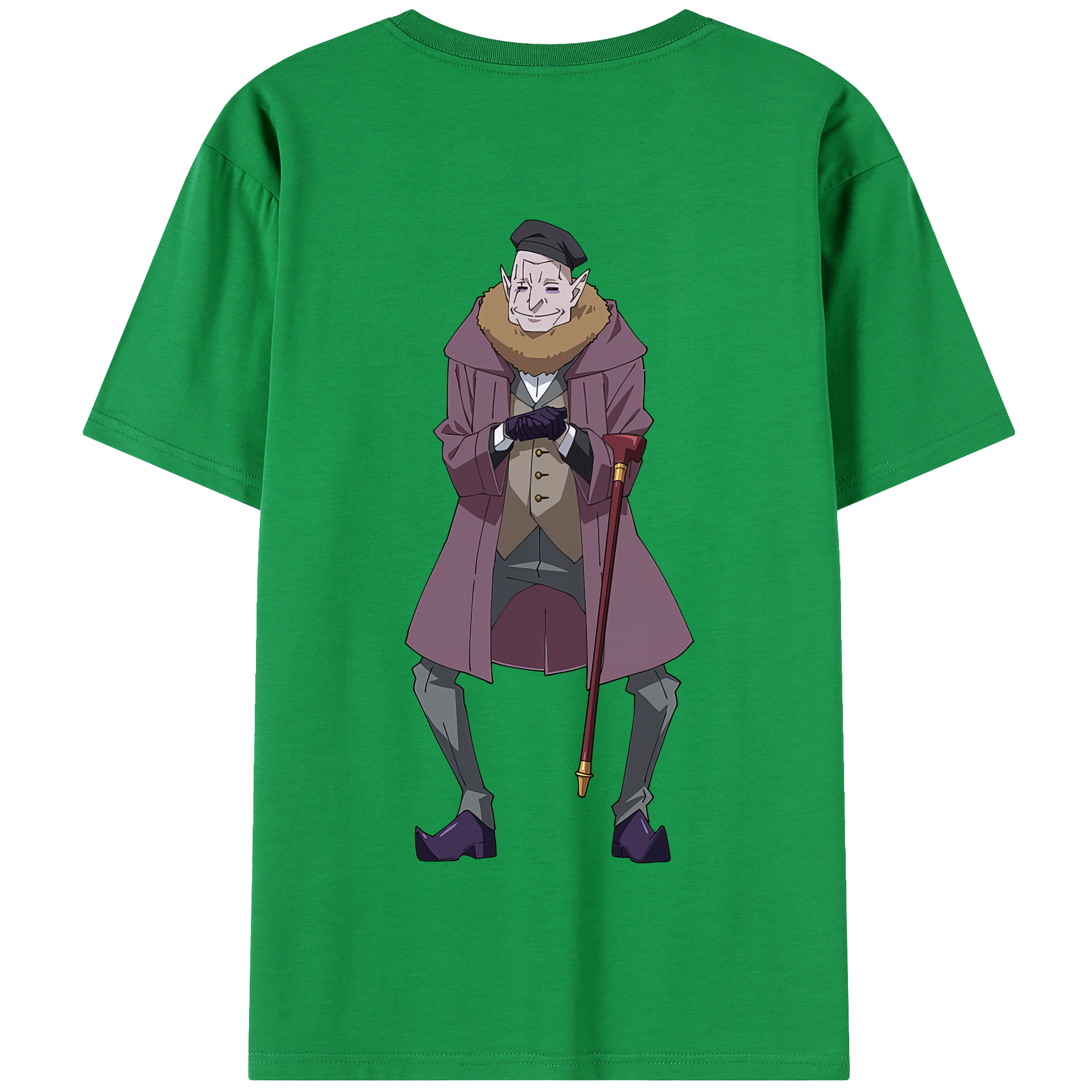 （画像用） 転スラ Regarding Reincarnated to Slime 綿100％半袖Tシャツ（背面プリント）