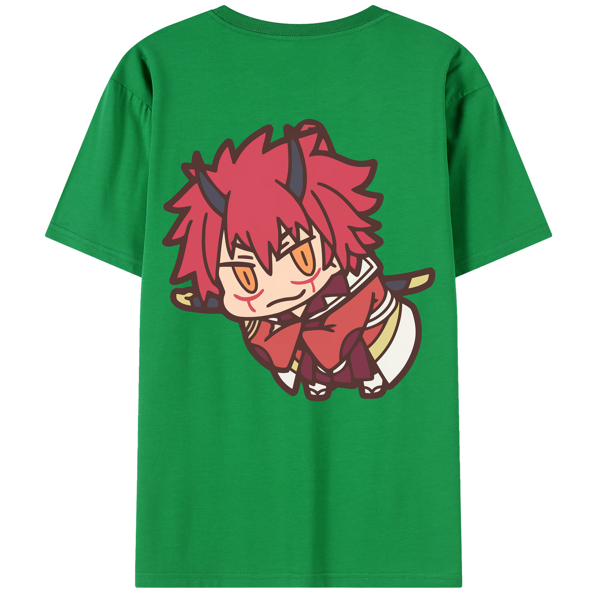 （画像用） 転スラ Regarding Reincarnated to Slime 綿100％半袖Tシャツ（背面プリント）