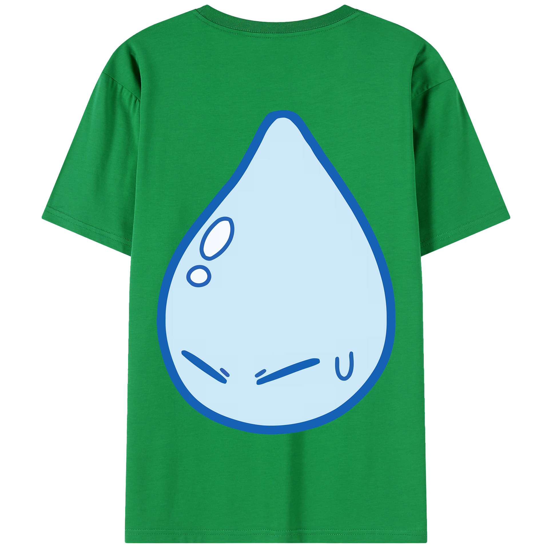 （画像用） 転スラ Regarding Reincarnated to Slime 綿100％半袖Tシャツ（背面プリント）