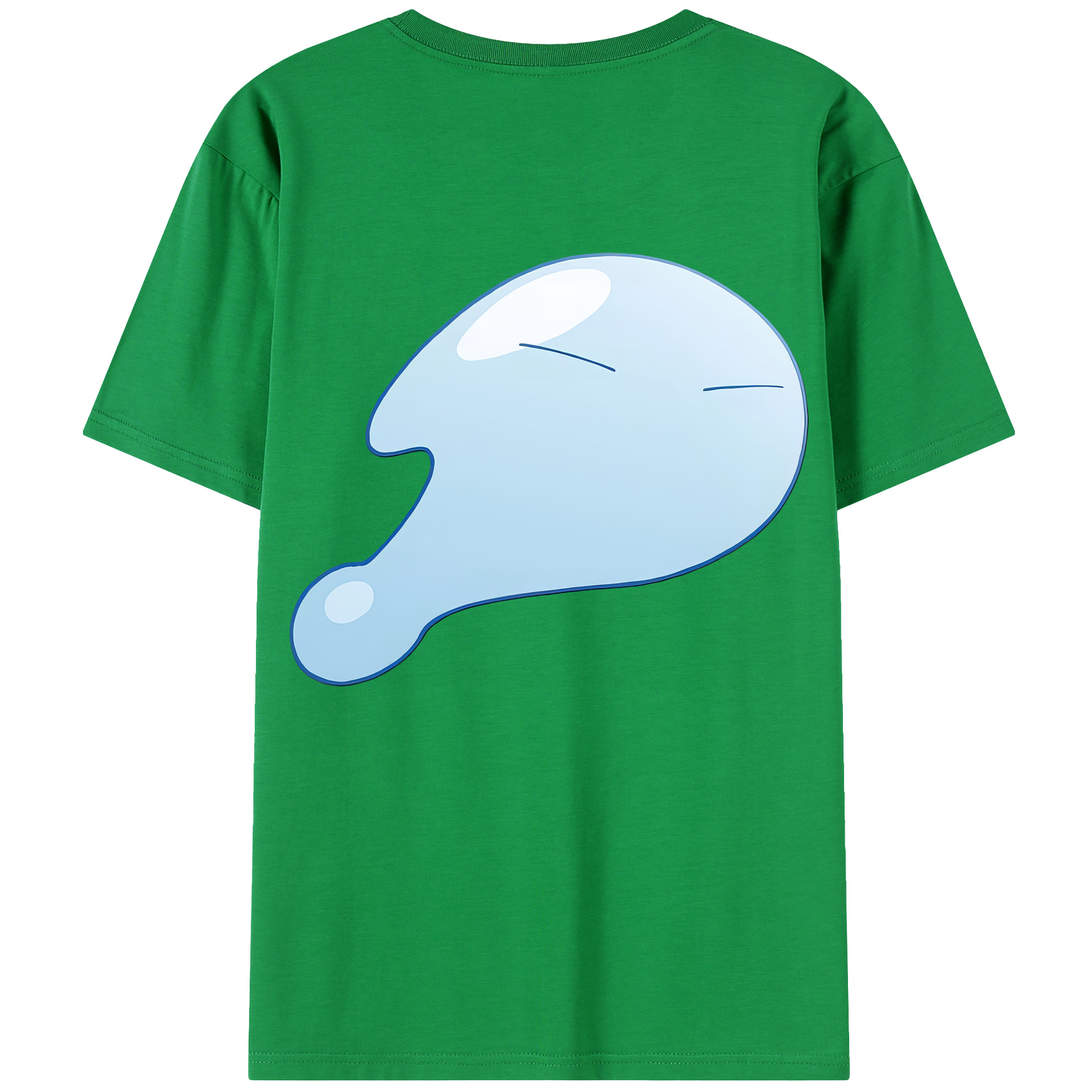 （画像用） 転スラ Regarding Reincarnated to Slime 綿100％半袖Tシャツ（背面プリント）