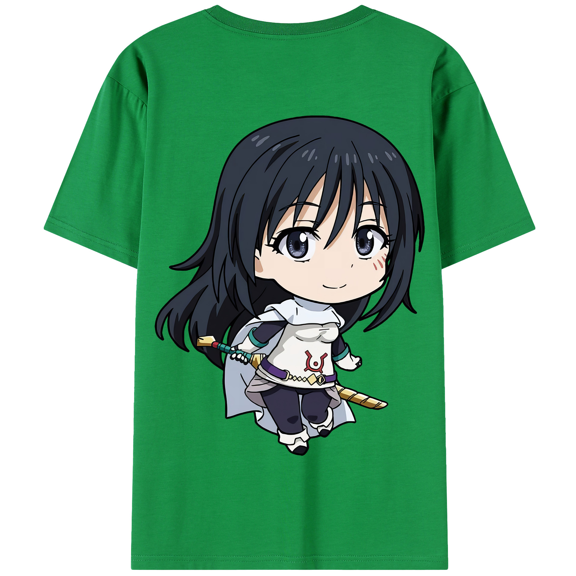 （画像用） 転スラ Regarding Reincarnated to Slime 綿100％半袖Tシャツ（背面プリント）