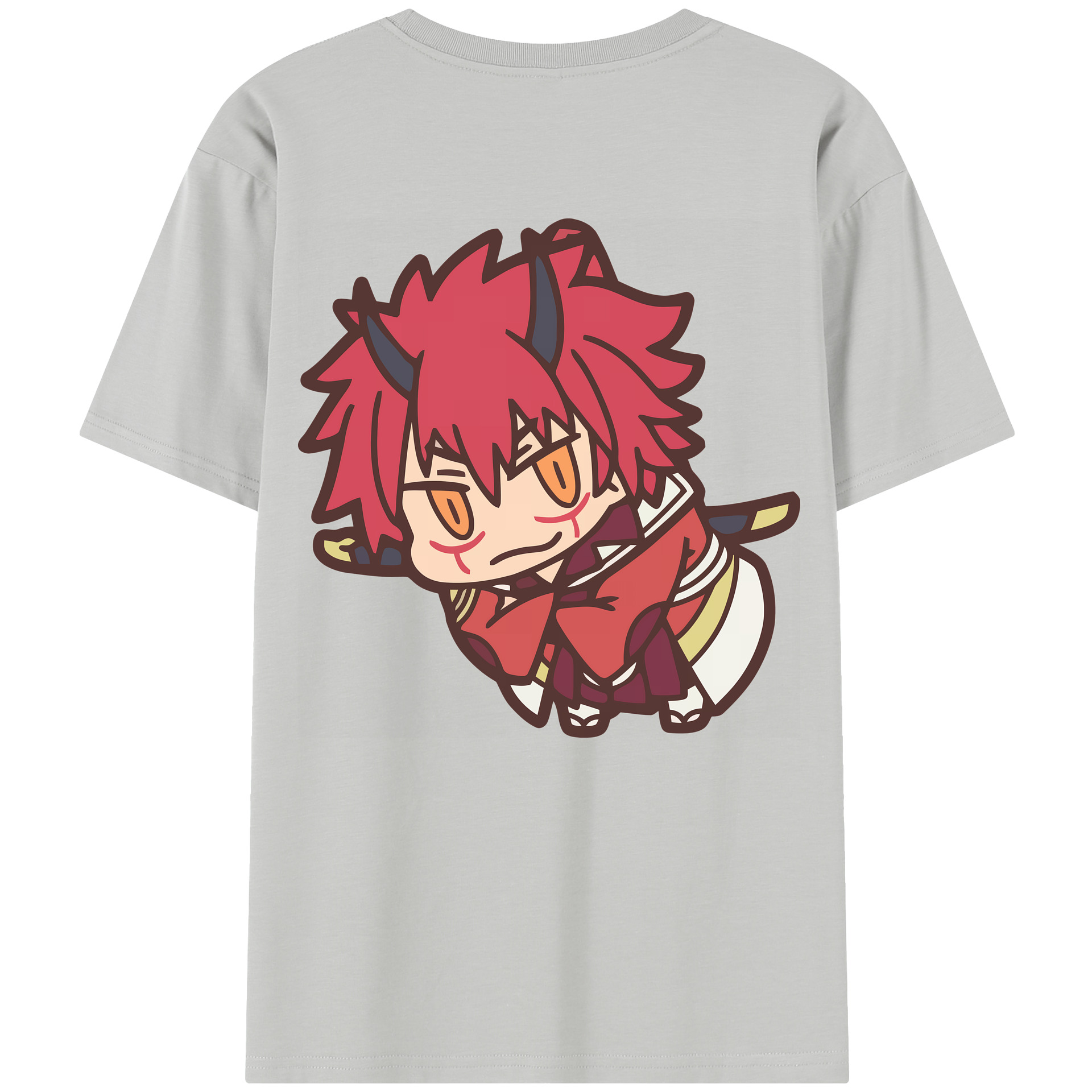（画像用） 転スラ Regarding Reincarnated to Slime 綿100％半袖Tシャツ（背面プリント）
