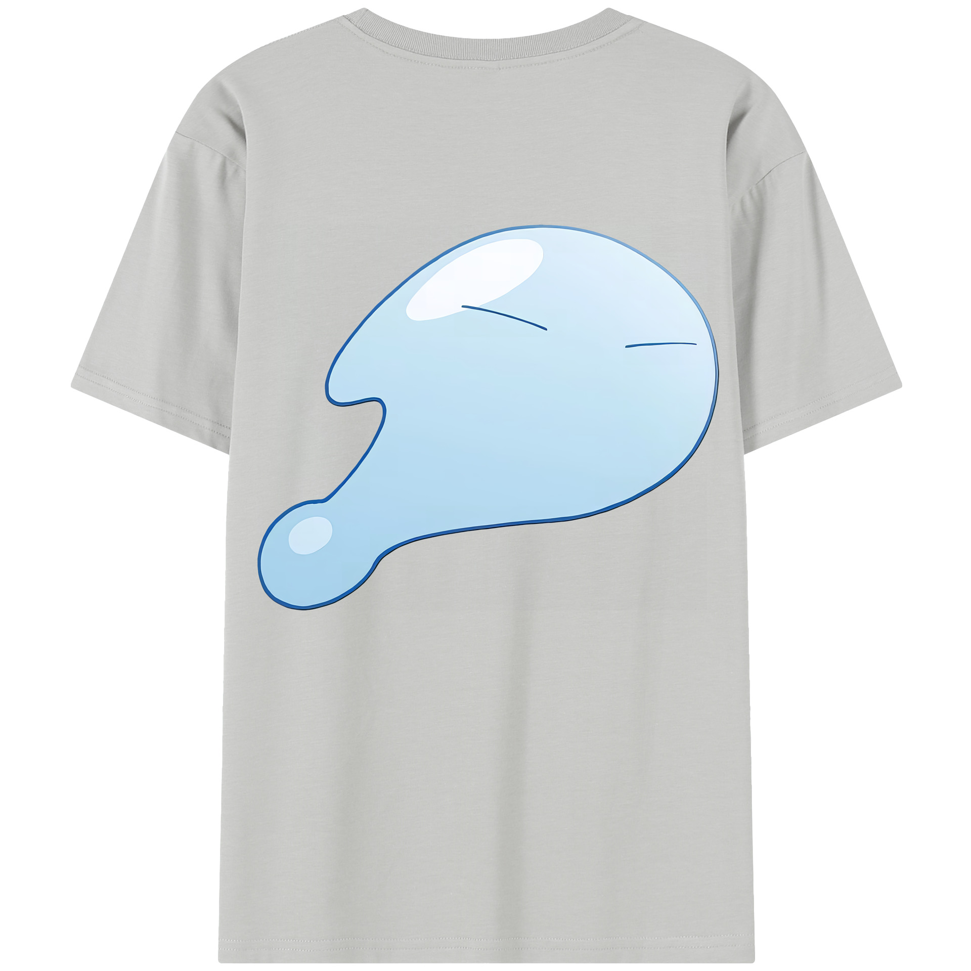 （画像用） 転スラ Regarding Reincarnated to Slime 綿100％半袖Tシャツ（背面プリント）
