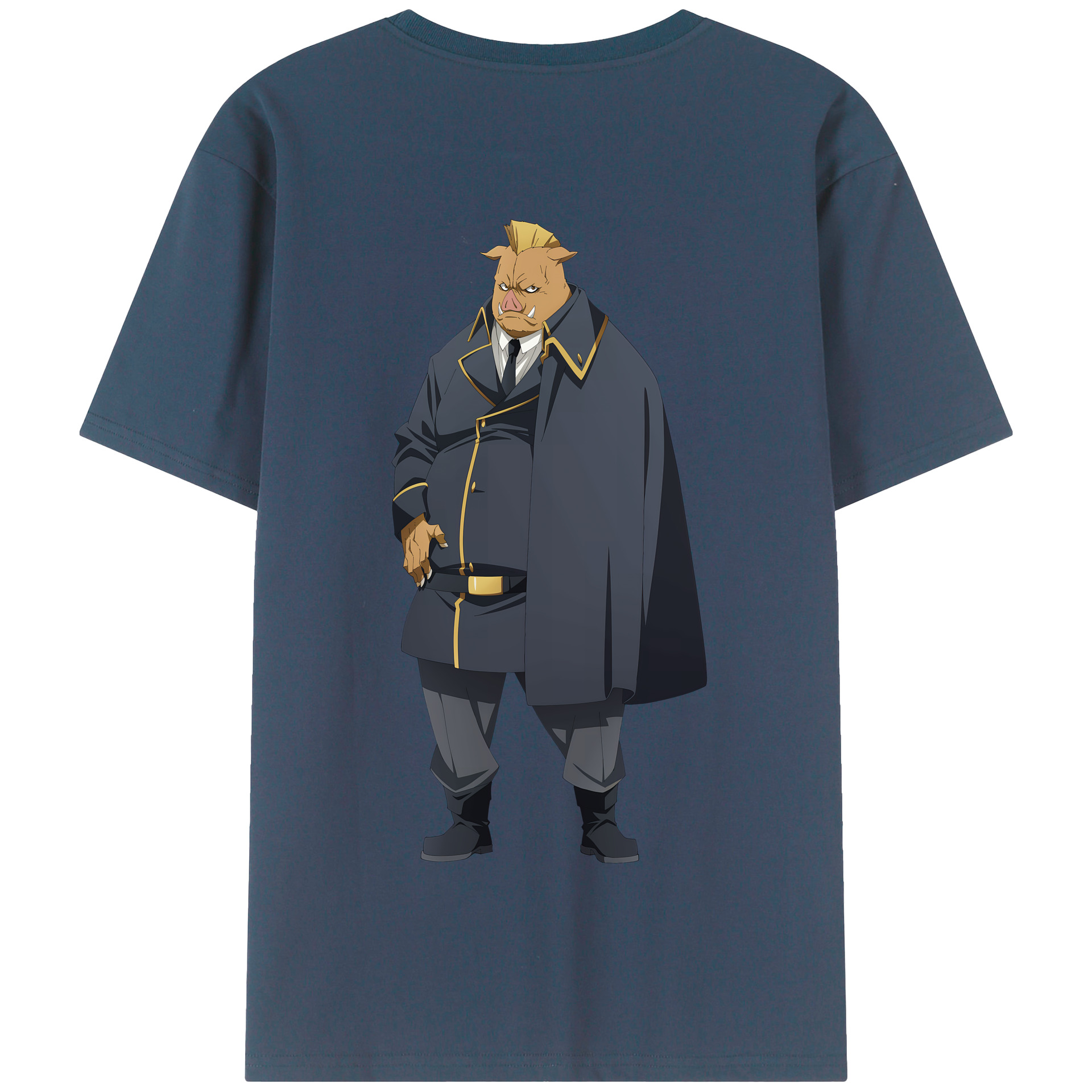 （画像用） 転スラ Regarding Reincarnated to Slime 綿100％半袖Tシャツ（背面プリント）