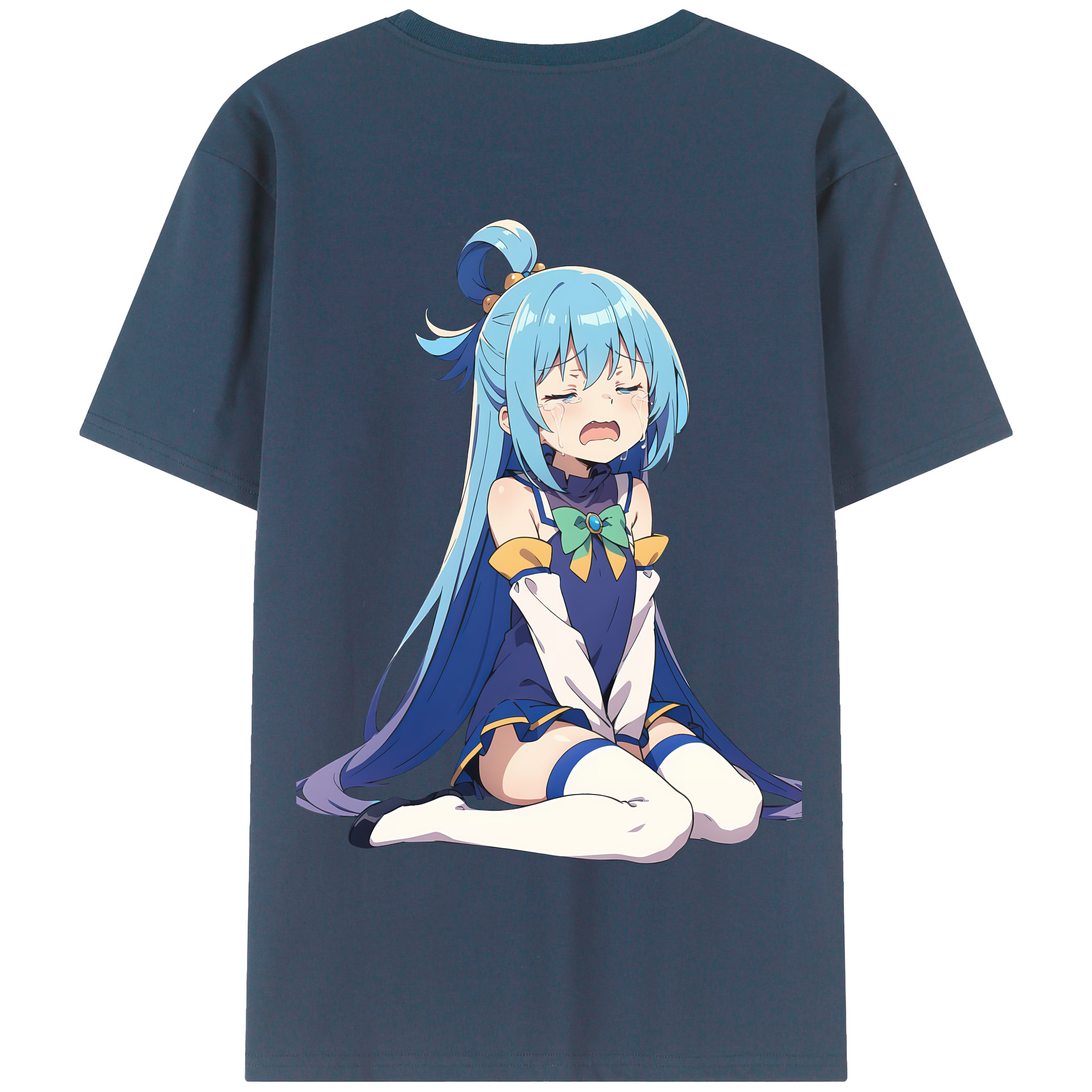 （画像用） 転スラ Regarding Reincarnated to Slime 綿100％半袖Tシャツ（背面プリント）