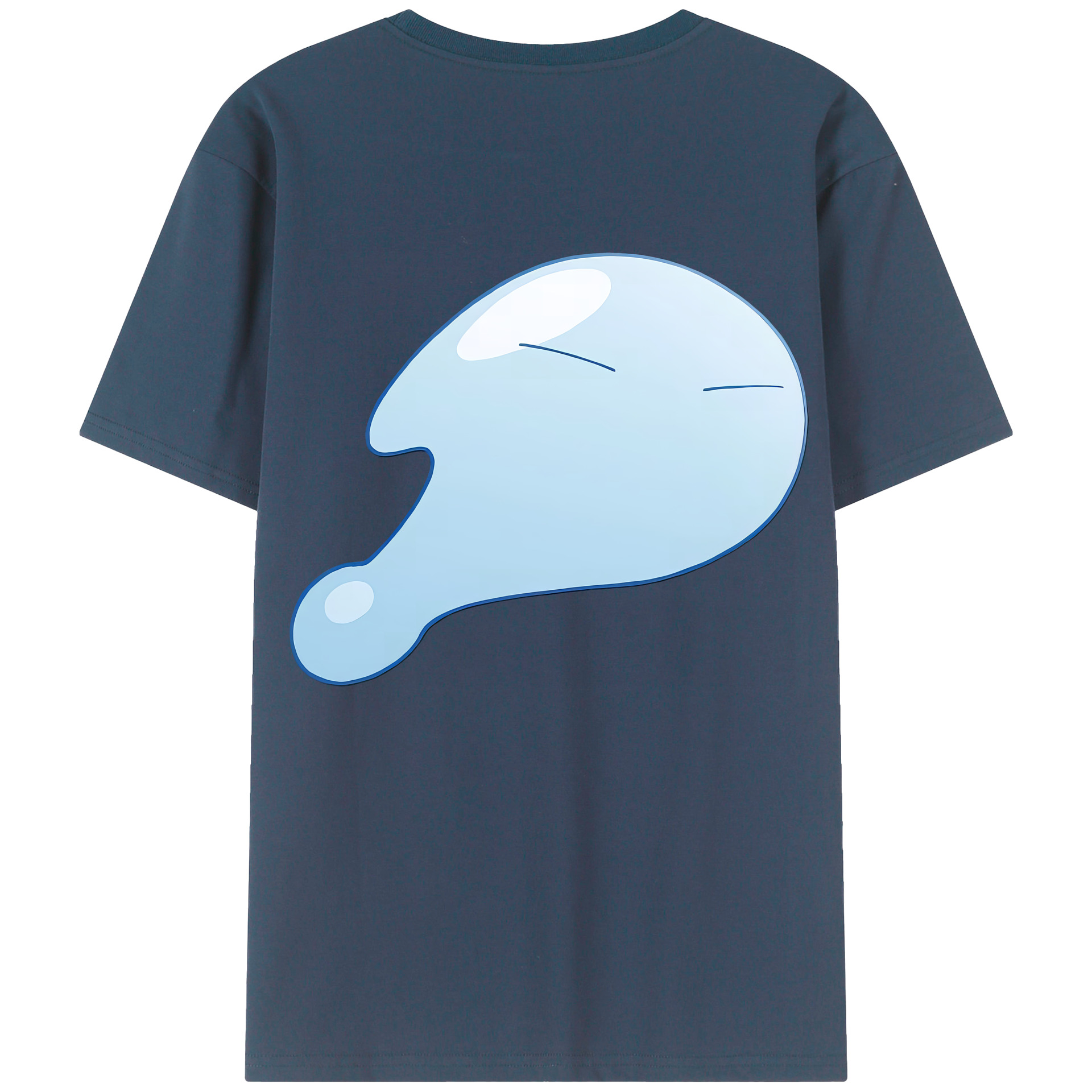 （画像用） 転スラ Regarding Reincarnated to Slime 綿100％半袖Tシャツ（背面プリント）