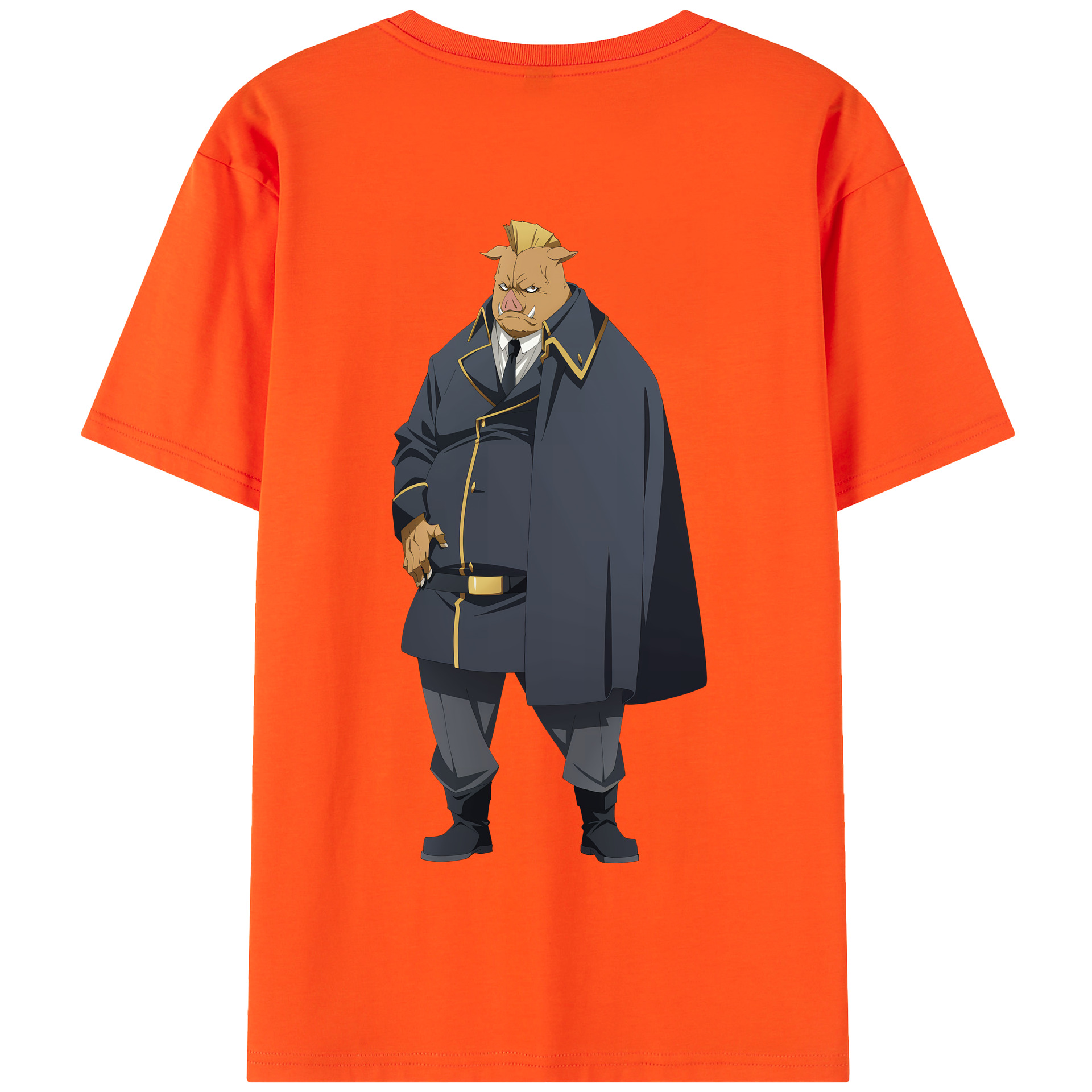 （画像用） 転スラ Regarding Reincarnated to Slime 綿100％半袖Tシャツ（背面プリント）