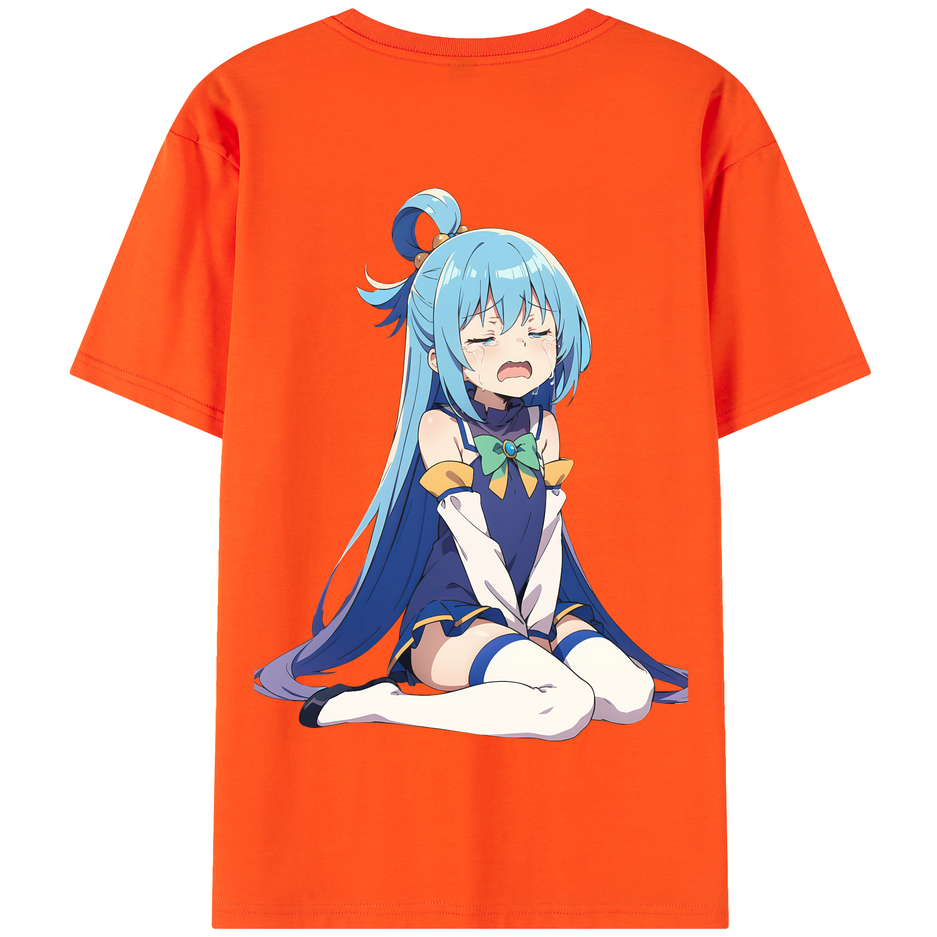 （画像用） 転スラ Regarding Reincarnated to Slime 綿100％半袖Tシャツ（背面プリント）
