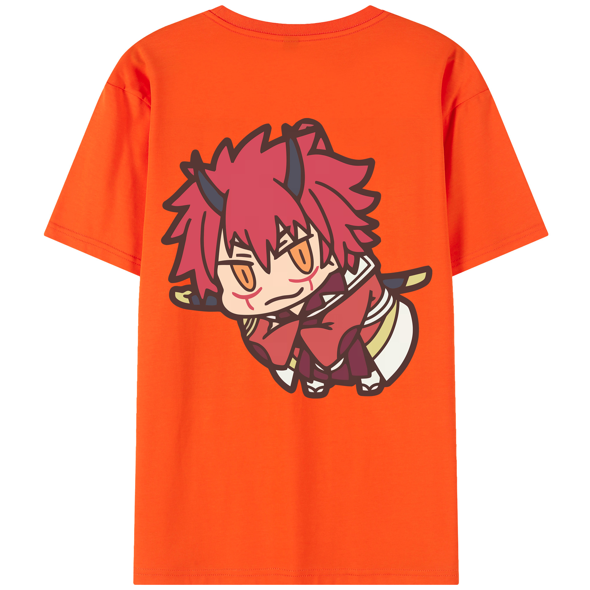 （画像用） 転スラ Regarding Reincarnated to Slime 綿100％半袖Tシャツ（背面プリント）