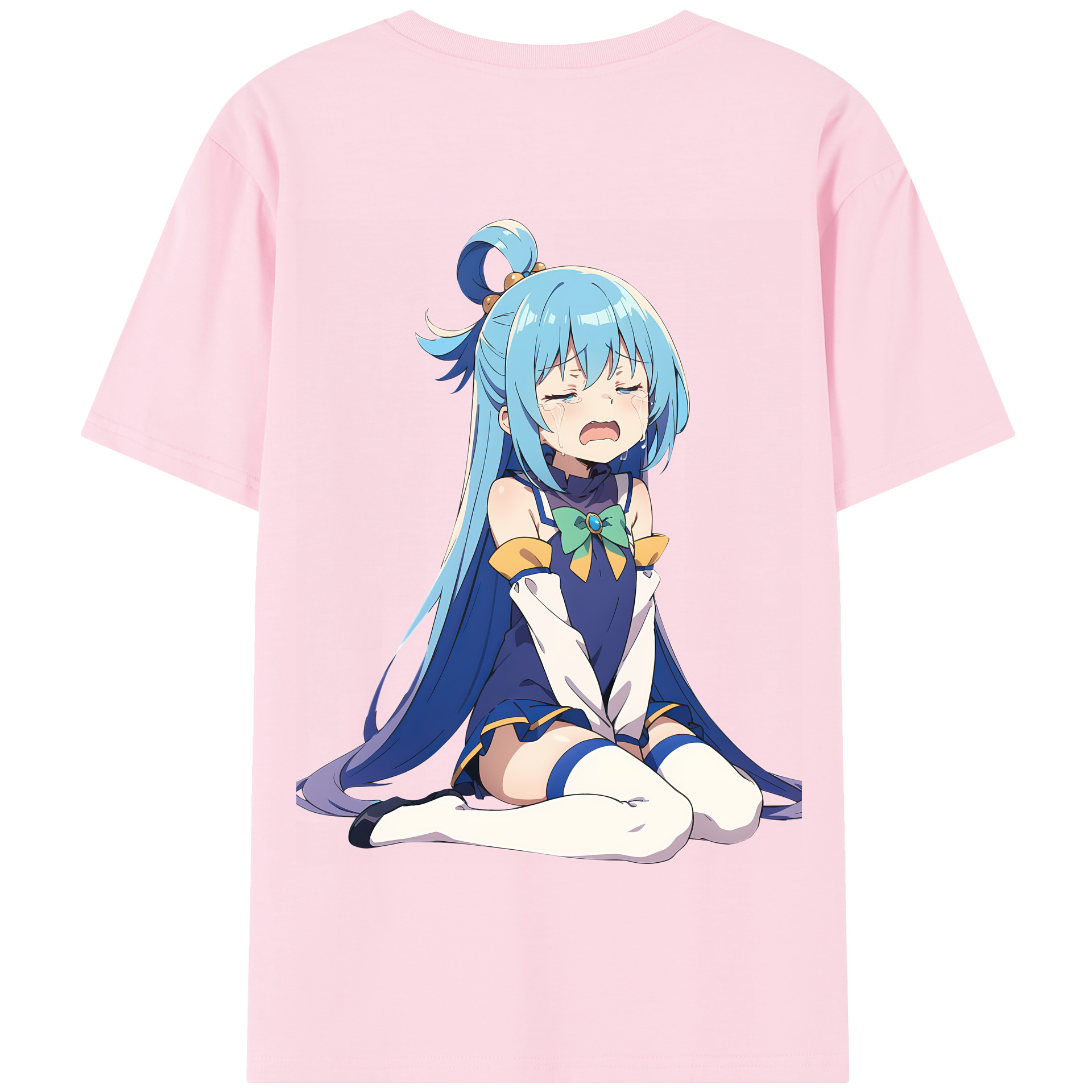 （画像用） 転スラ Regarding Reincarnated to Slime 綿100％半袖Tシャツ（背面プリント）