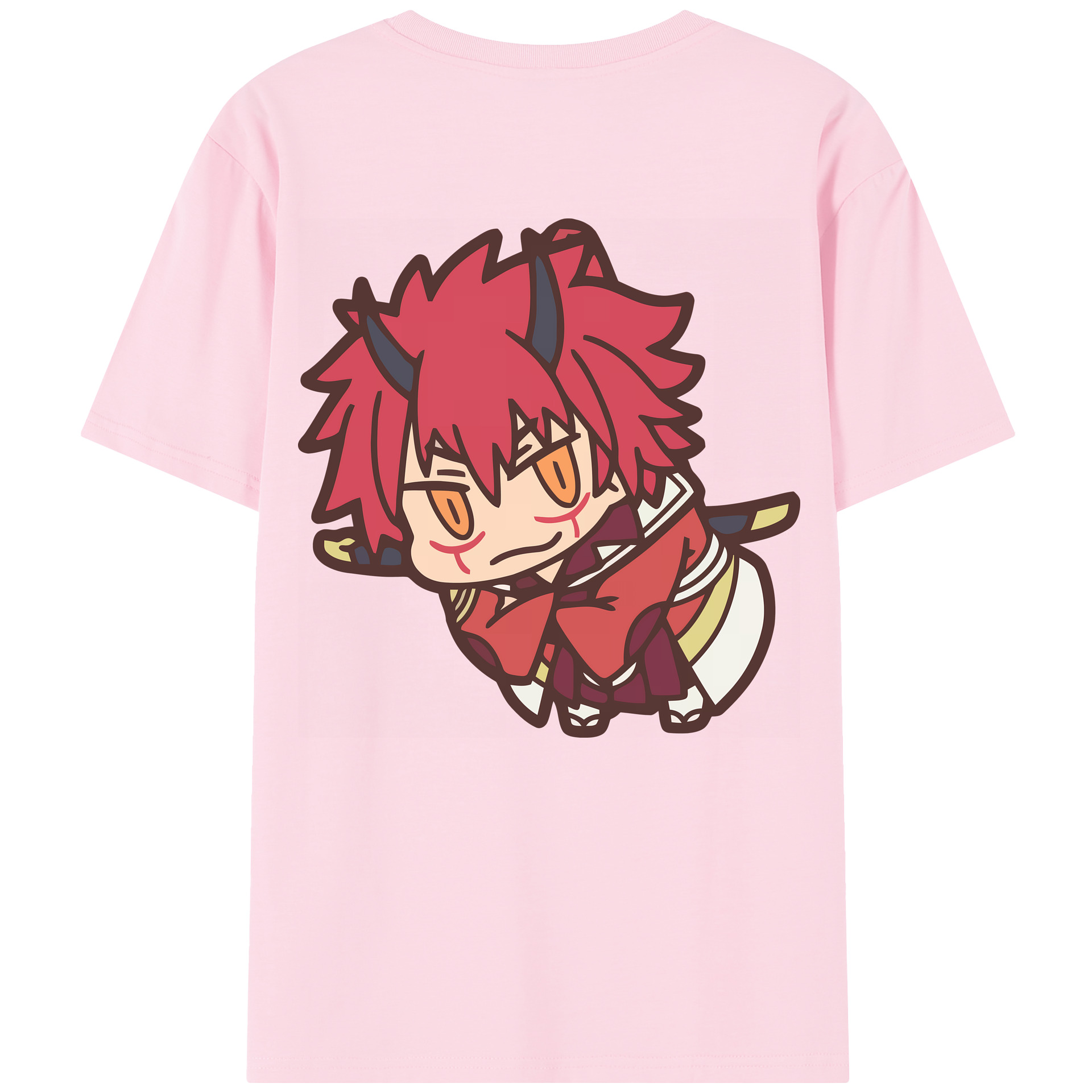 （画像用） 転スラ Regarding Reincarnated to Slime 綿100％半袖Tシャツ（背面プリント）