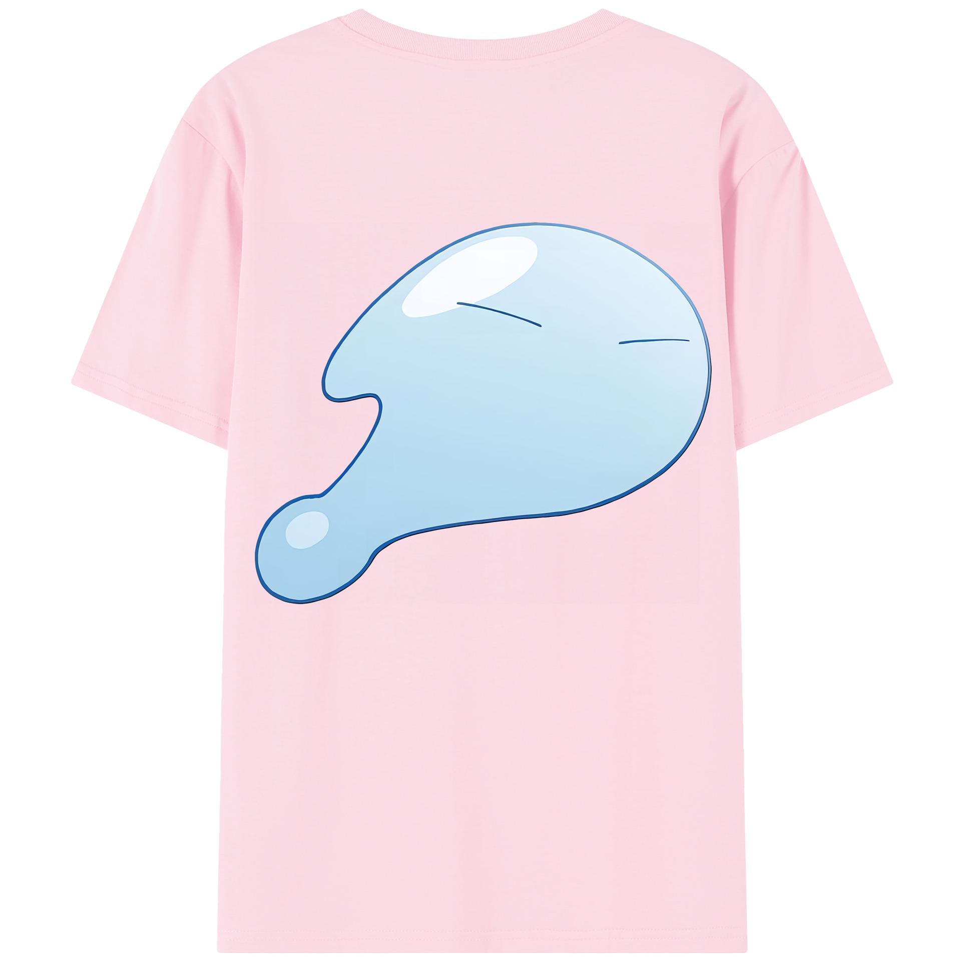 （画像用） 転スラ Regarding Reincarnated to Slime 綿100％半袖Tシャツ（背面プリント）