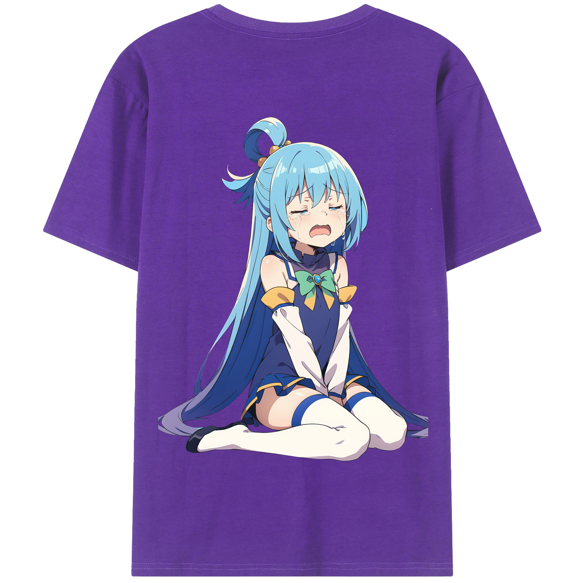 （画像用） 転スラ Regarding Reincarnated to Slime 綿100％半袖Tシャツ（背面プリント）