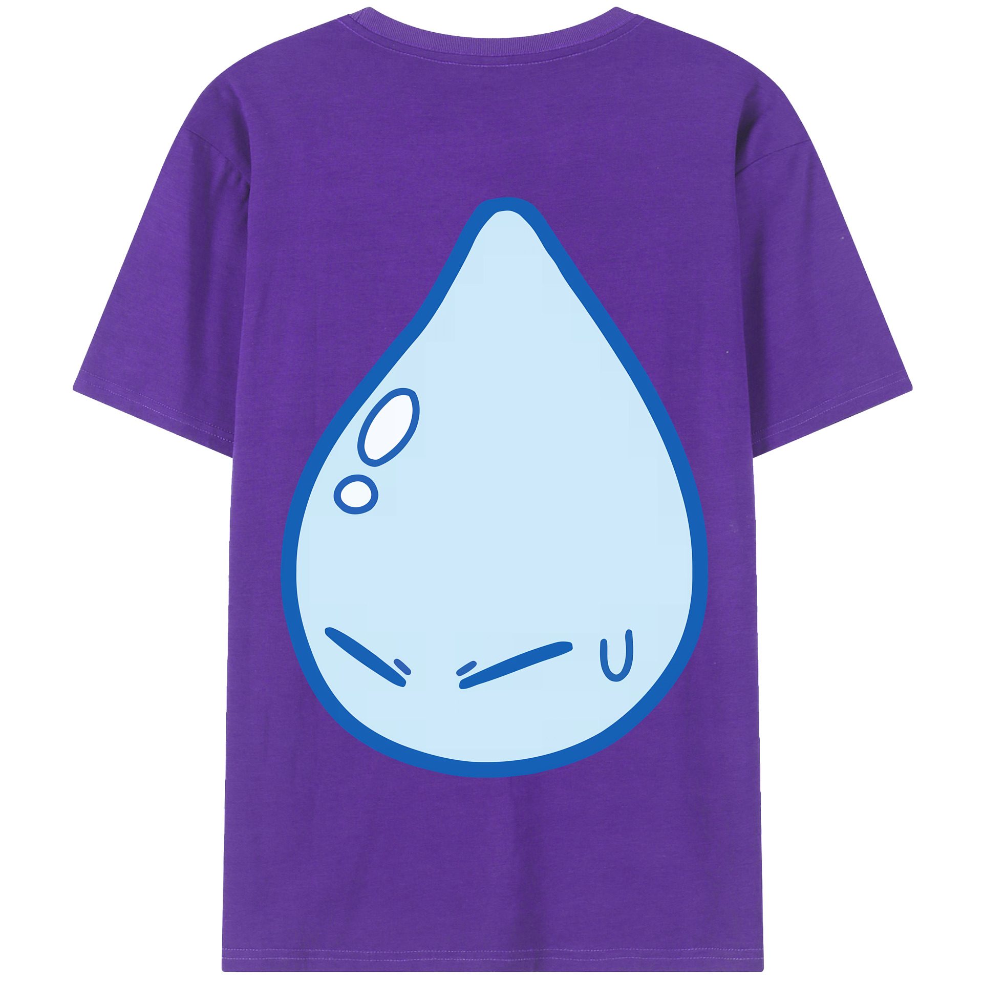 （画像用） 転スラ Regarding Reincarnated to Slime 綿100％半袖Tシャツ（背面プリント）