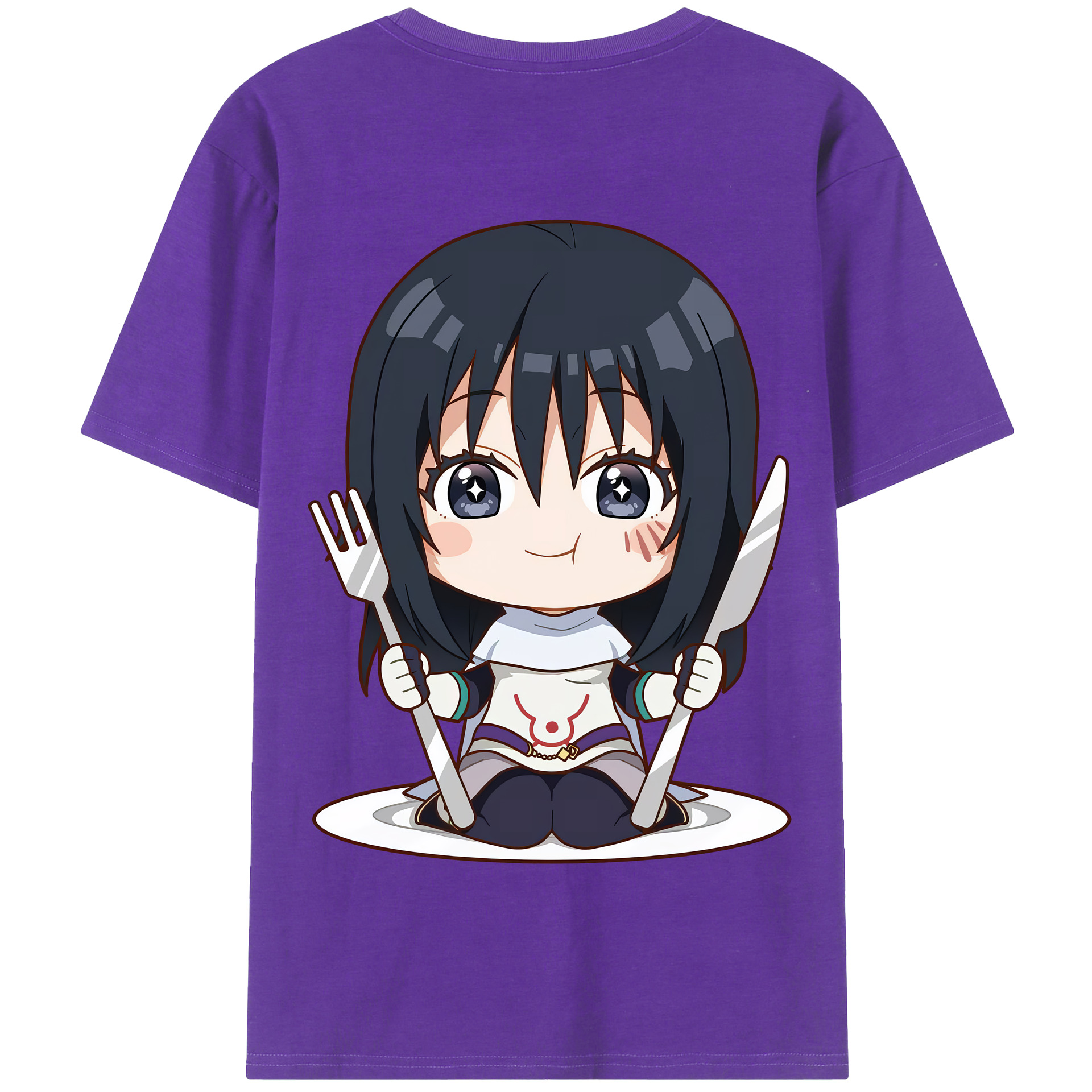 （画像用） 転スラ Regarding Reincarnated to Slime 綿100％半袖Tシャツ（背面プリント）
