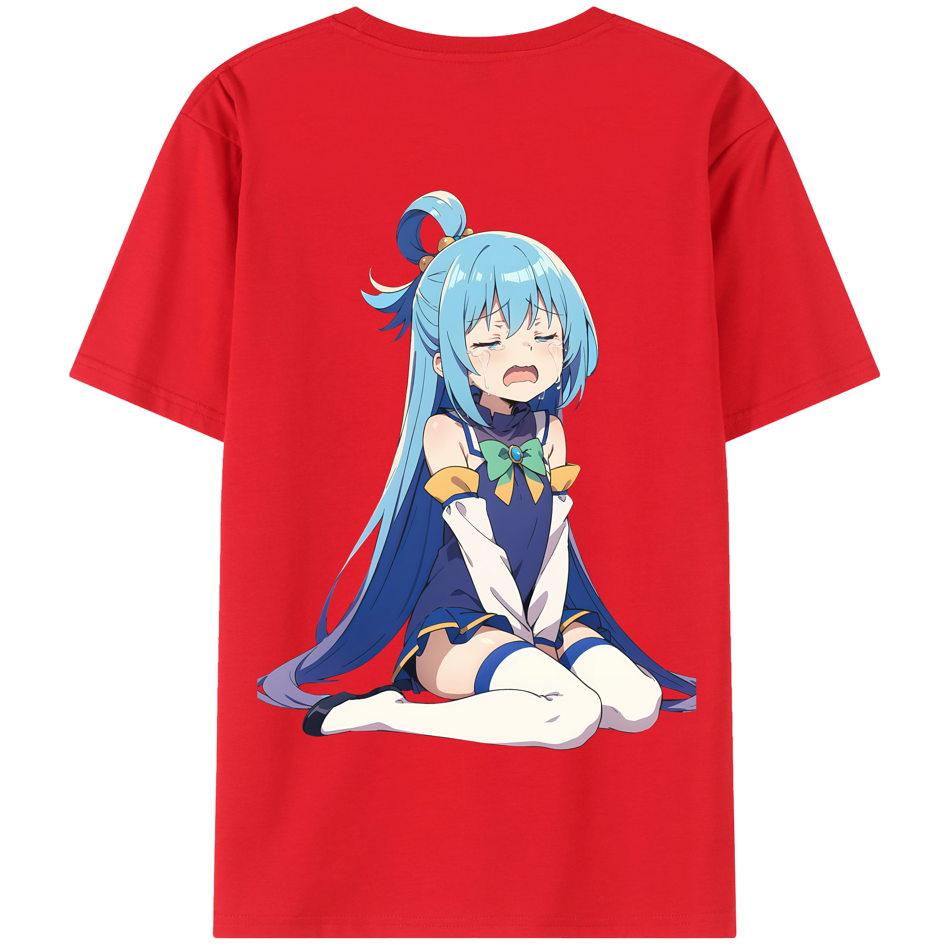 （画像用） 転スラ Regarding Reincarnated to Slime 綿100％半袖Tシャツ（背面プリント）