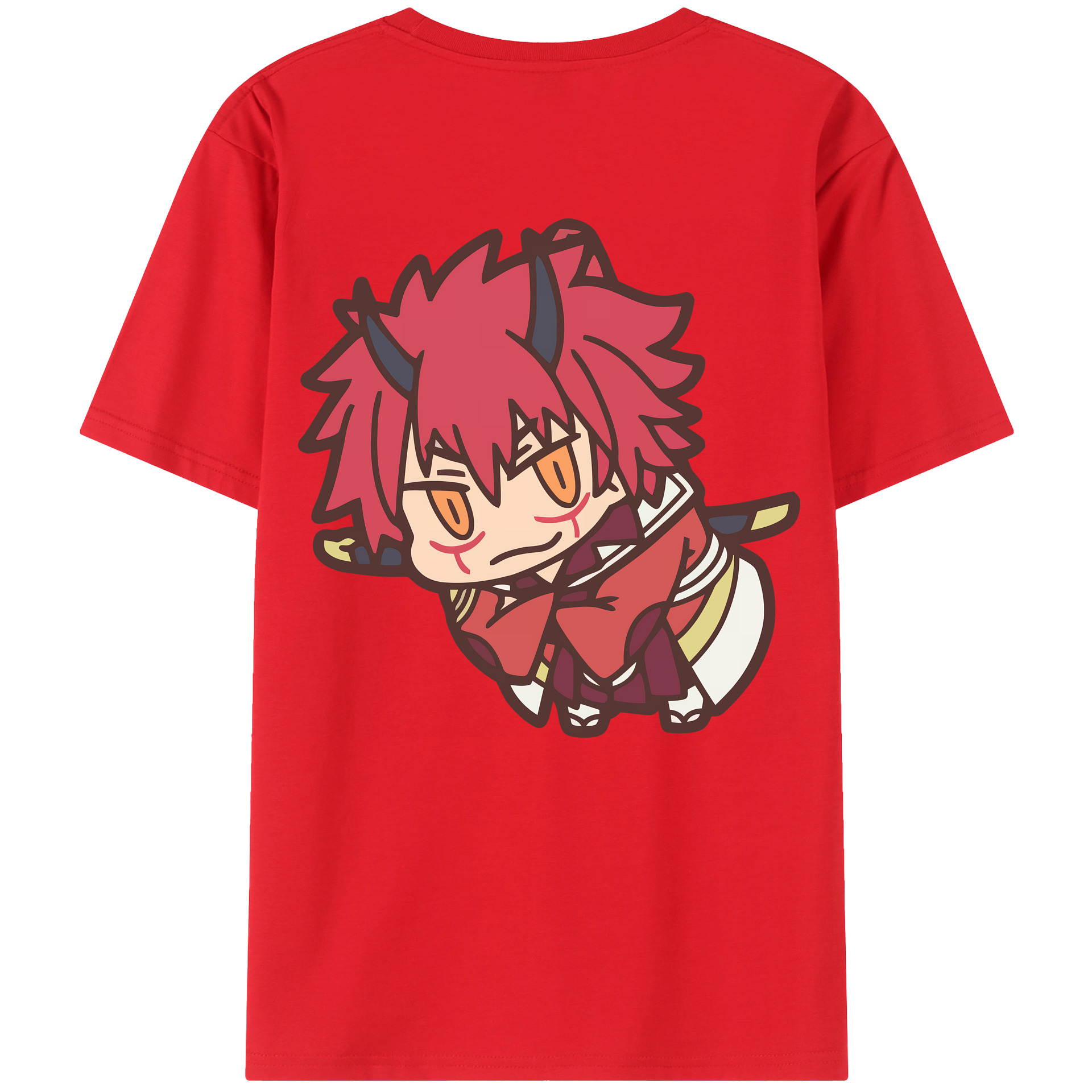 （画像用） 転スラ Regarding Reincarnated to Slime 綿100％半袖Tシャツ（背面プリント）