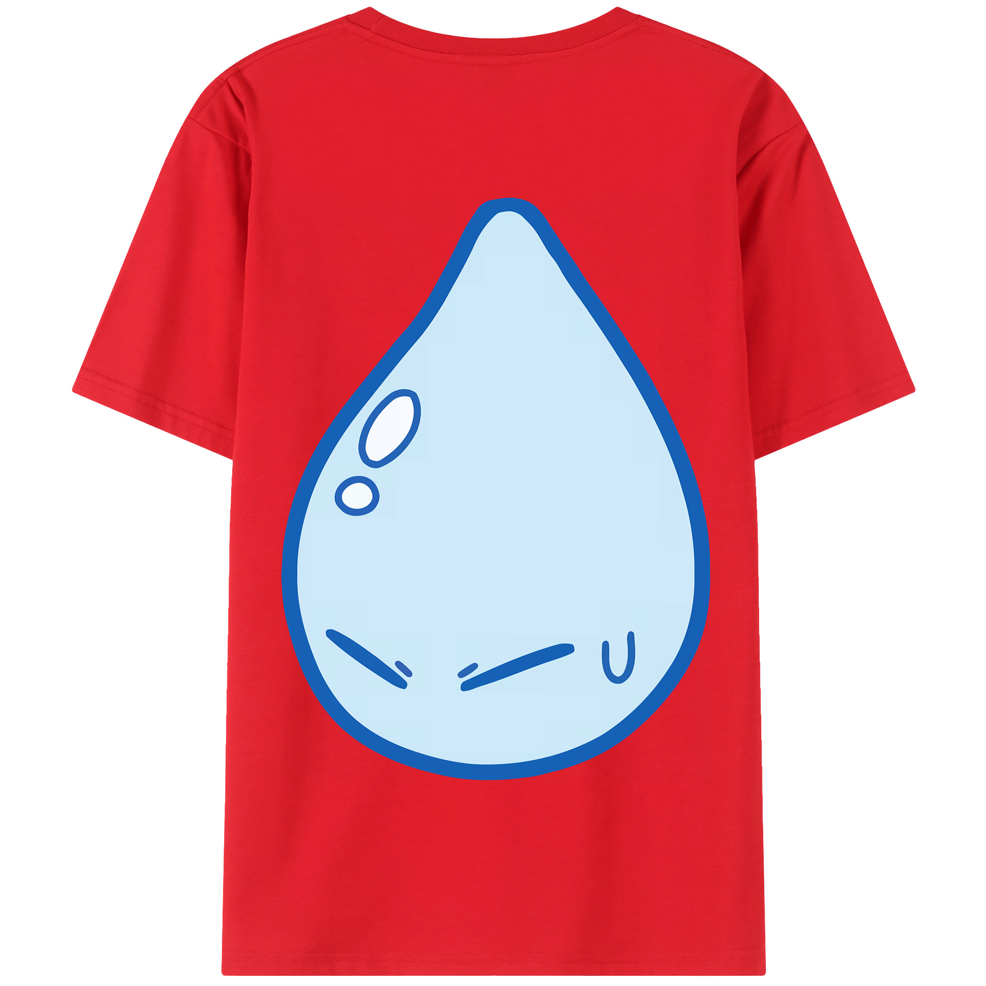 （画像用） 転スラ Regarding Reincarnated to Slime 綿100％半袖Tシャツ（背面プリント）