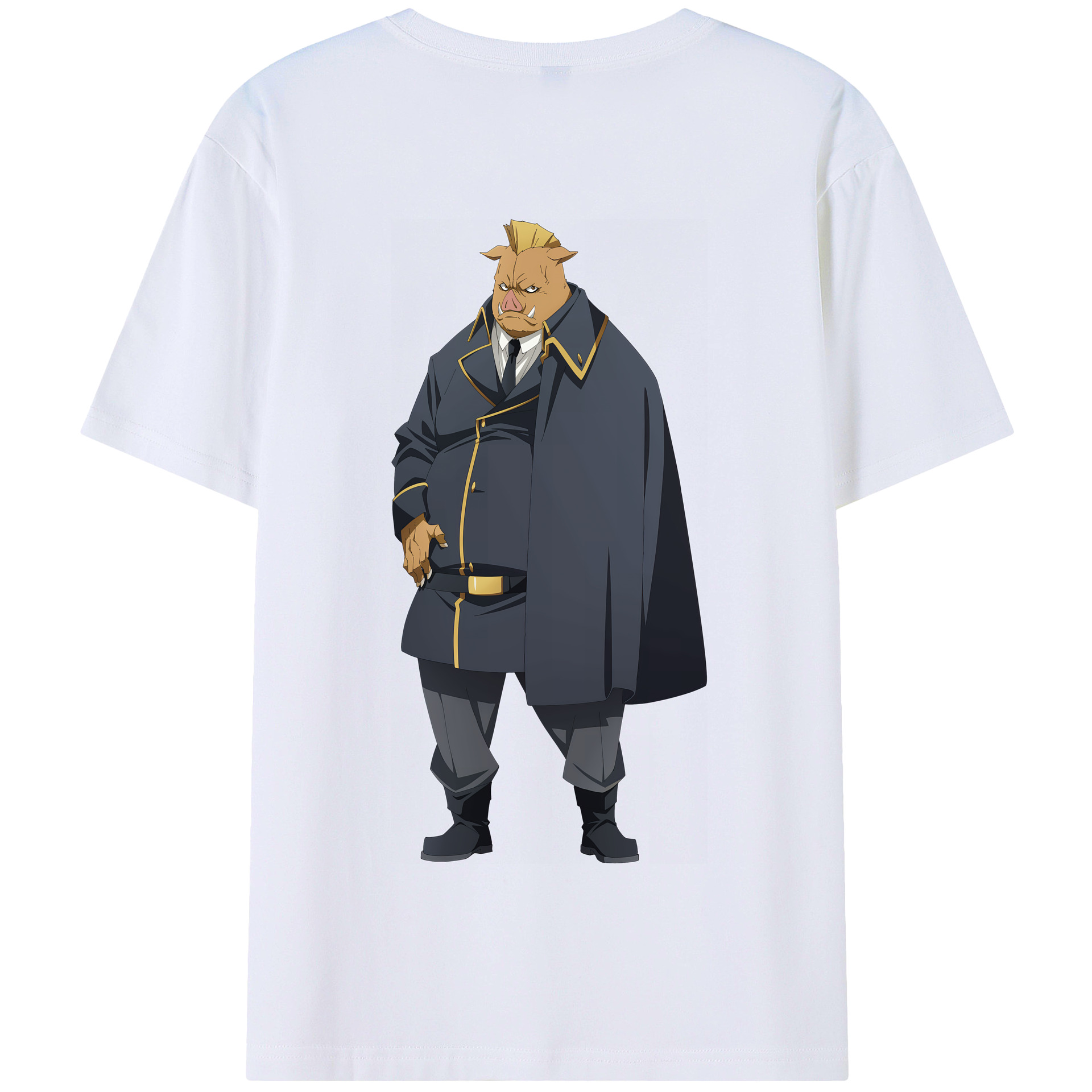 （画像用） 転スラ Regarding Reincarnated to Slime 綿100％半袖Tシャツ（背面プリント）