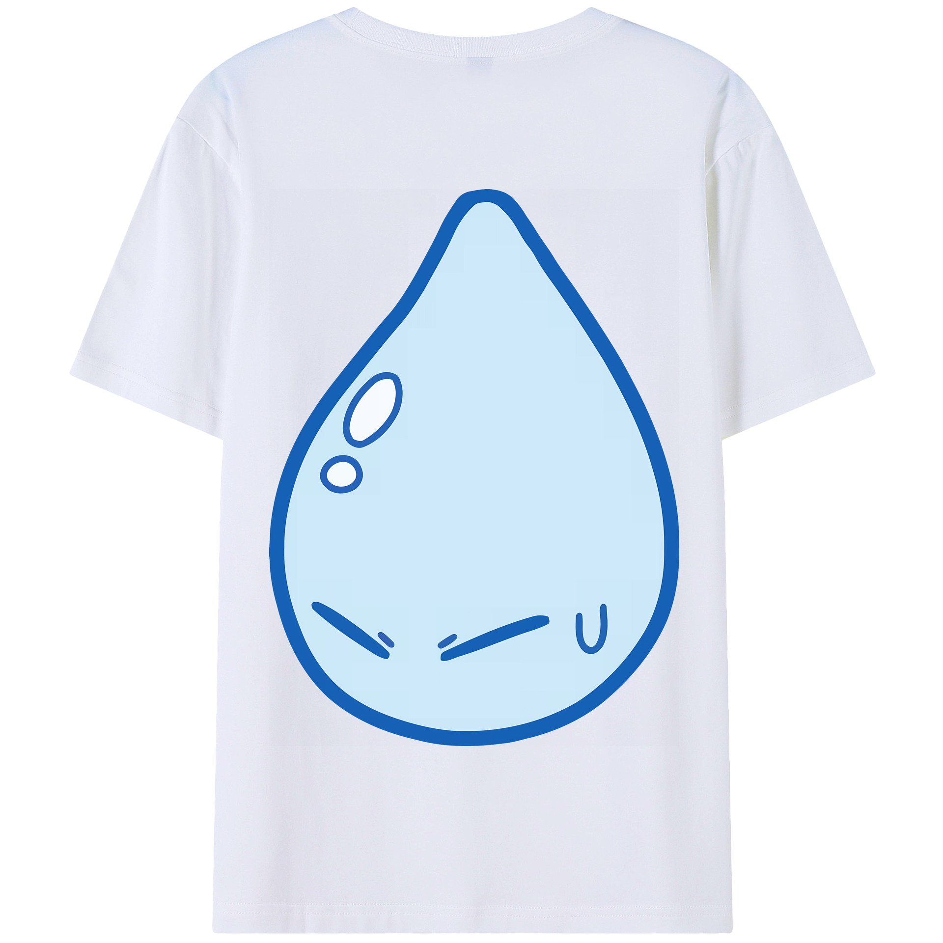（画像用） 転スラ Regarding Reincarnated to Slime 綿100％半袖Tシャツ（背面プリント）