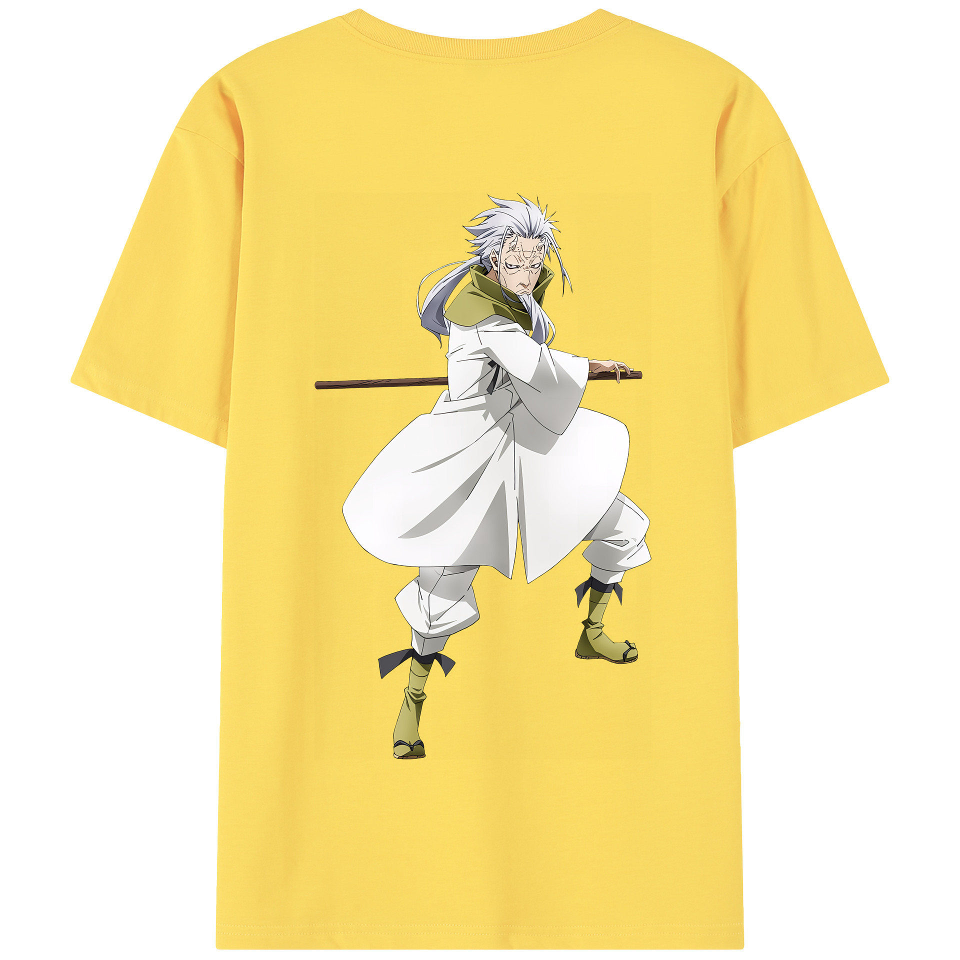 （画像用） 転スラ Regarding Reincarnated to Slime 綿100％半袖Tシャツ（背面プリント）