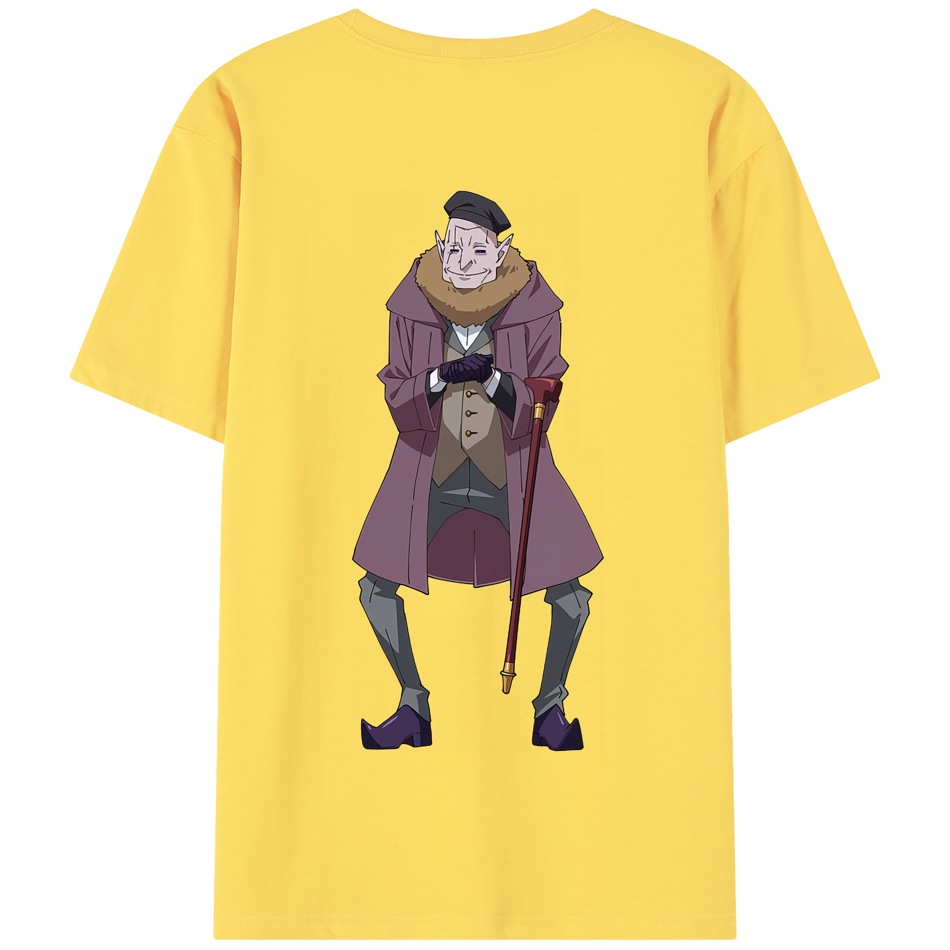 （画像用） 転スラ Regarding Reincarnated to Slime 綿100％半袖Tシャツ（背面プリント）