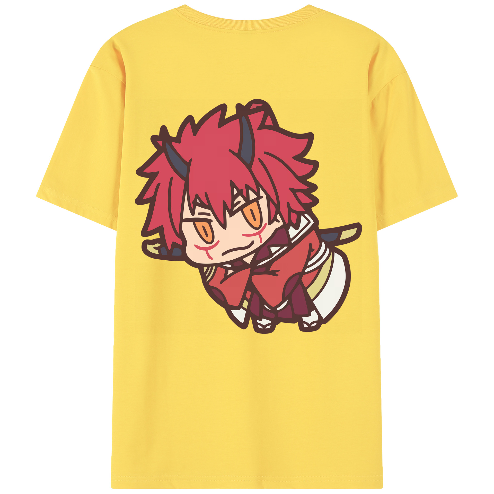 （画像用） 転スラ Regarding Reincarnated to Slime 綿100％半袖Tシャツ（背面プリント）
