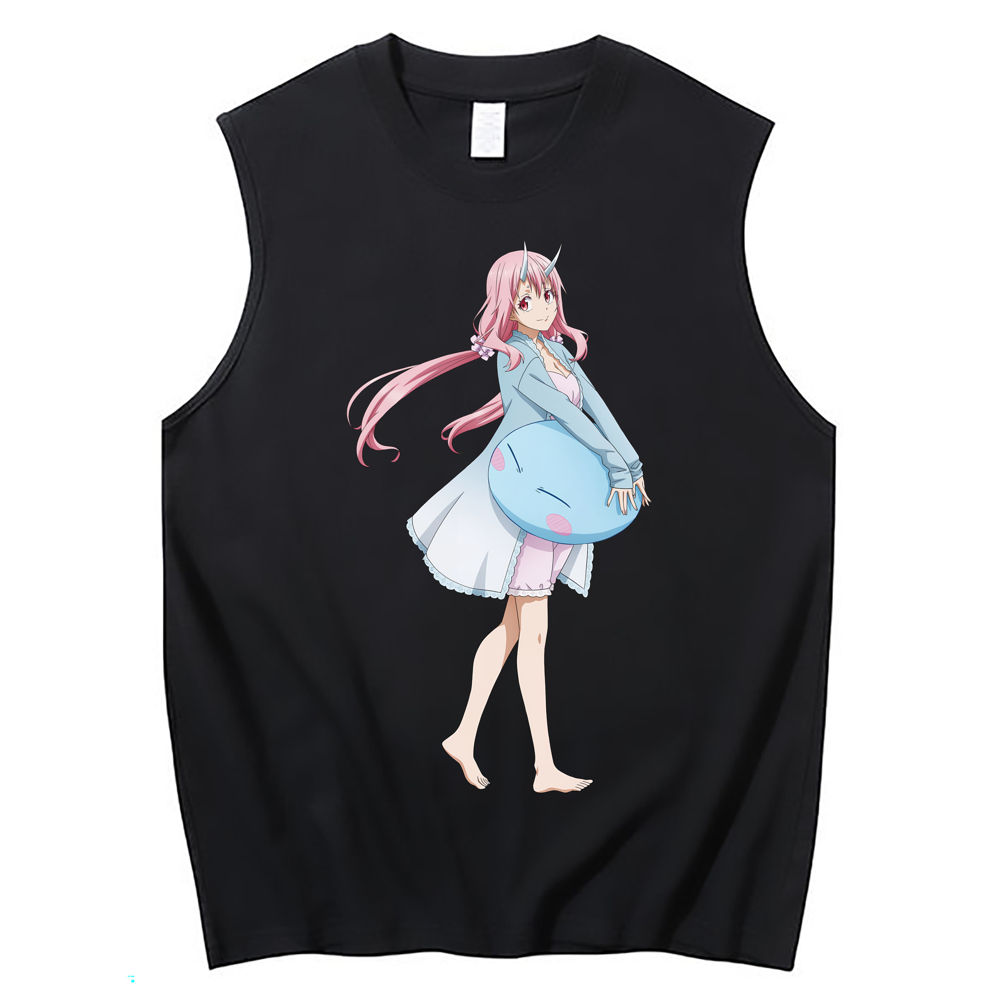 （画像用） 転スラ Regarding Reincarnated to Slime コットン100％タンクトップ（フロントプリント）
