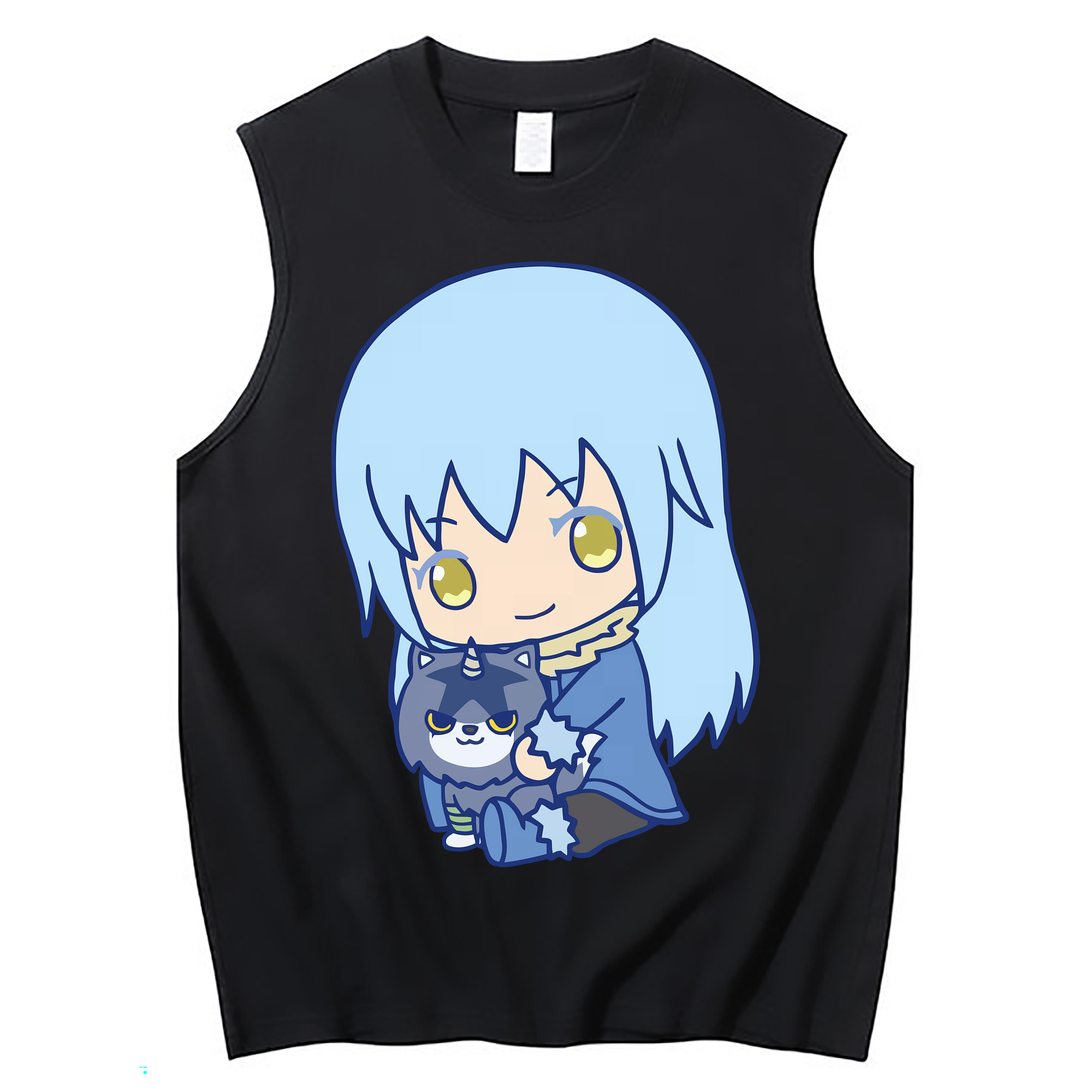 （画像用） 転スラ Regarding Reincarnated to Slime コットン100％タンクトップ（フロントプリント）