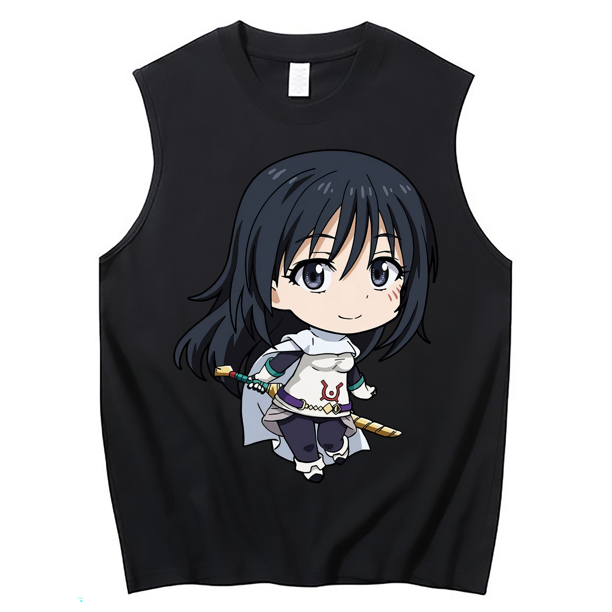 （画像用） 転スラ Regarding Reincarnated to Slime コットン100％タンクトップ（フロントプリント）