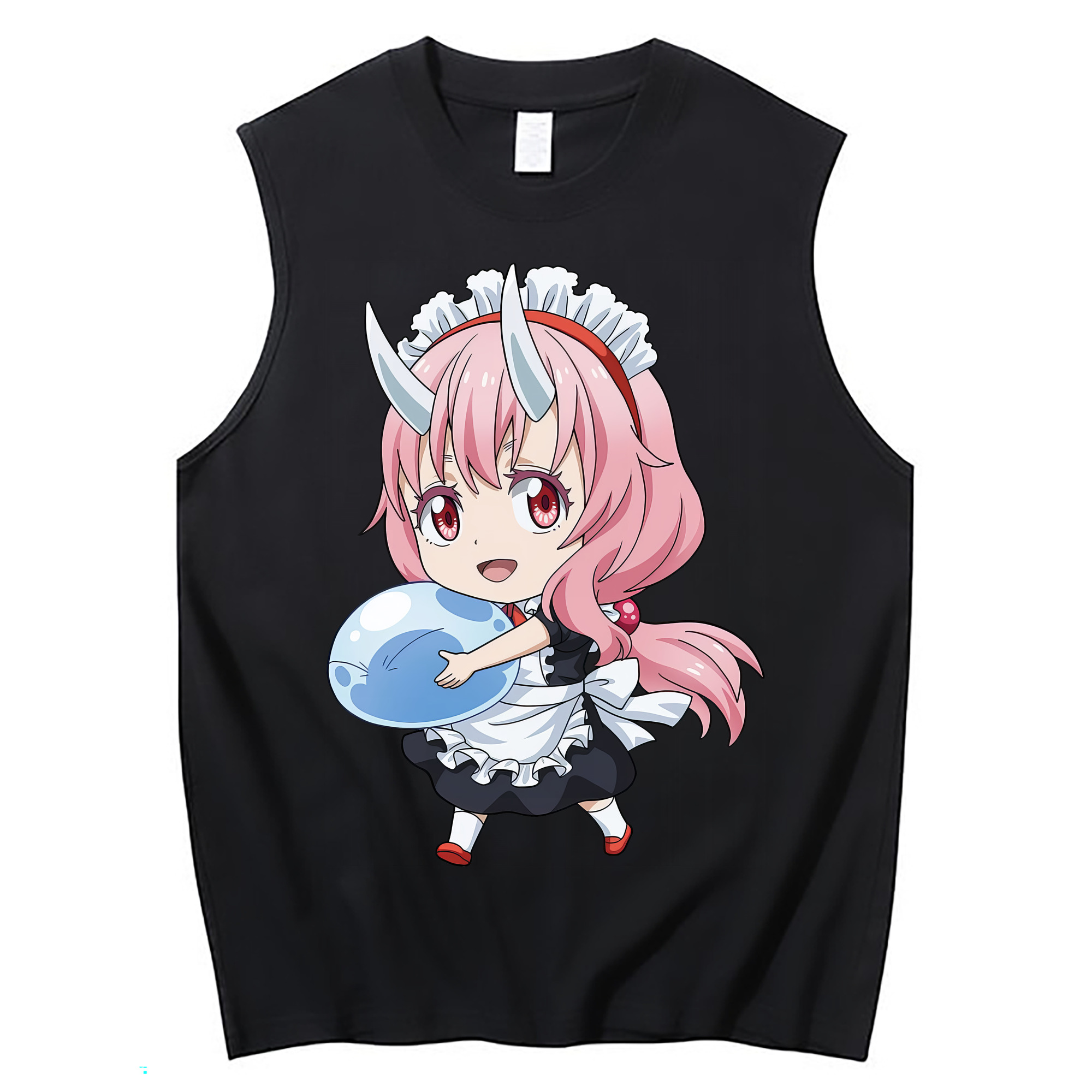 （画像用） 転スラ Regarding Reincarnated to Slime コットン100％タンクトップ（フロントプリント）