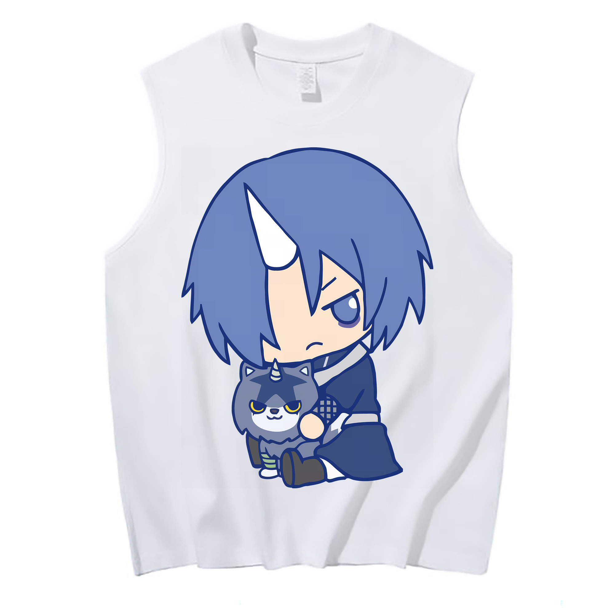 （画像用） 転スラ Regarding Reincarnated to Slime コットン100％タンクトップ（フロントプリント）